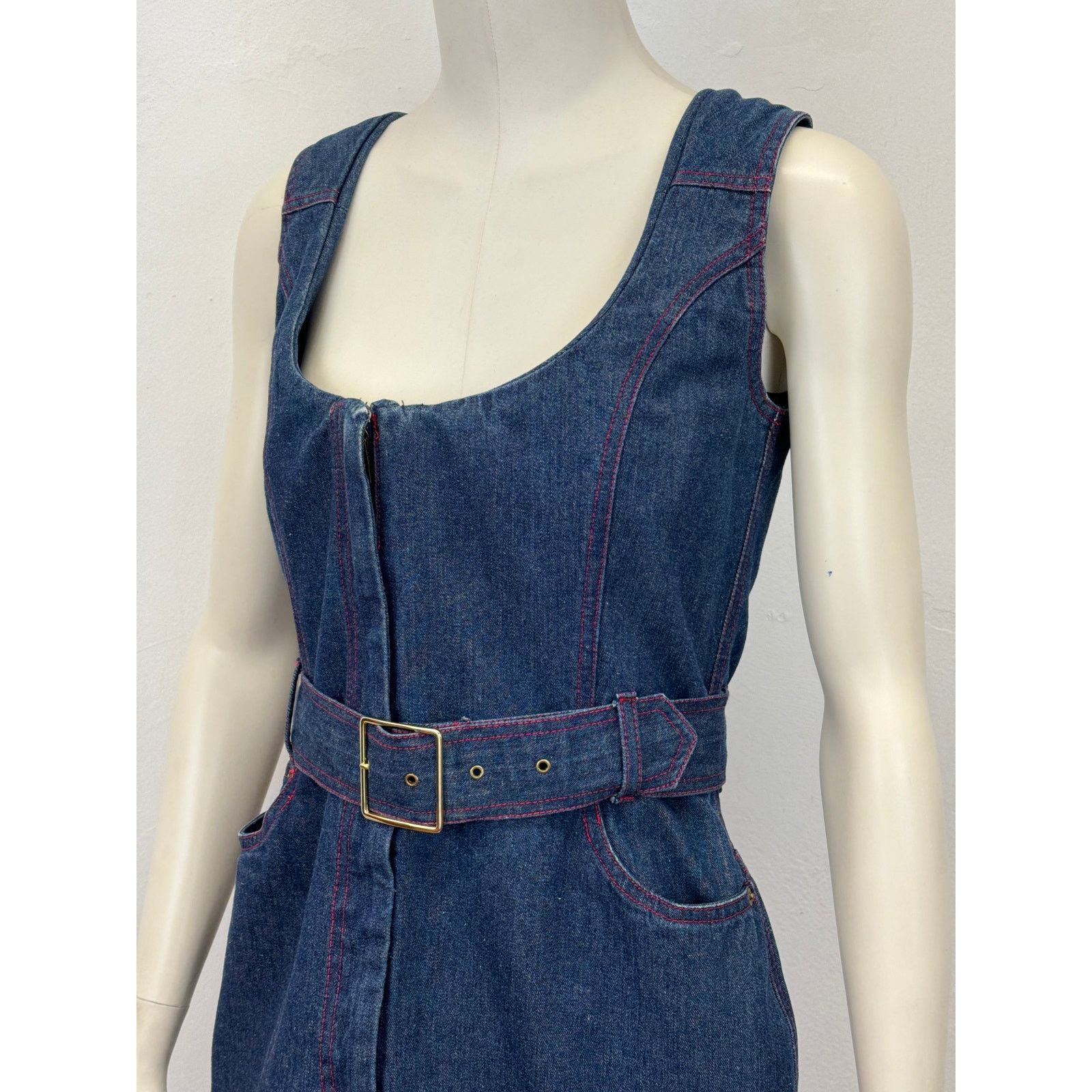 Vivienne Westwood S/S1992 Vivienne Westwood denim dress with corset Size M / US 6-8 / IT 42-44 - 3 Thumbnail
