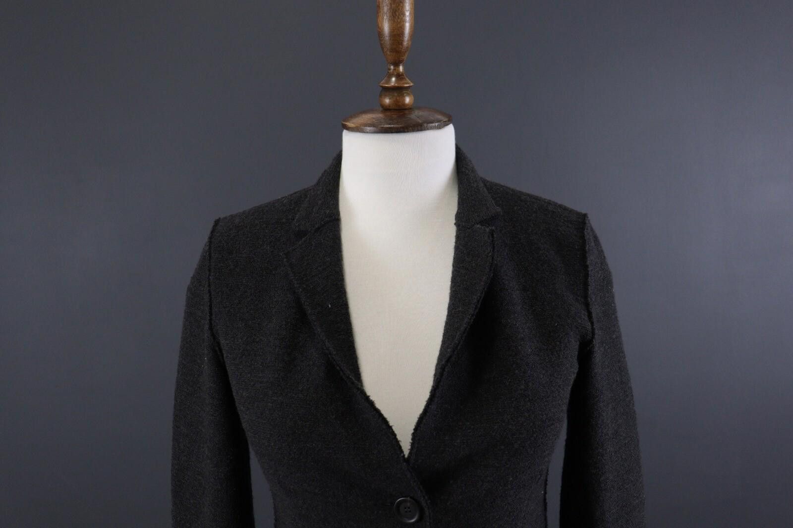 Harris Wharf London Harris Wharf London Wool Designer Coat Jacket Size 36 IT 40 Size M / US 6-8 / IT 42-44 - 2 Thumbnail