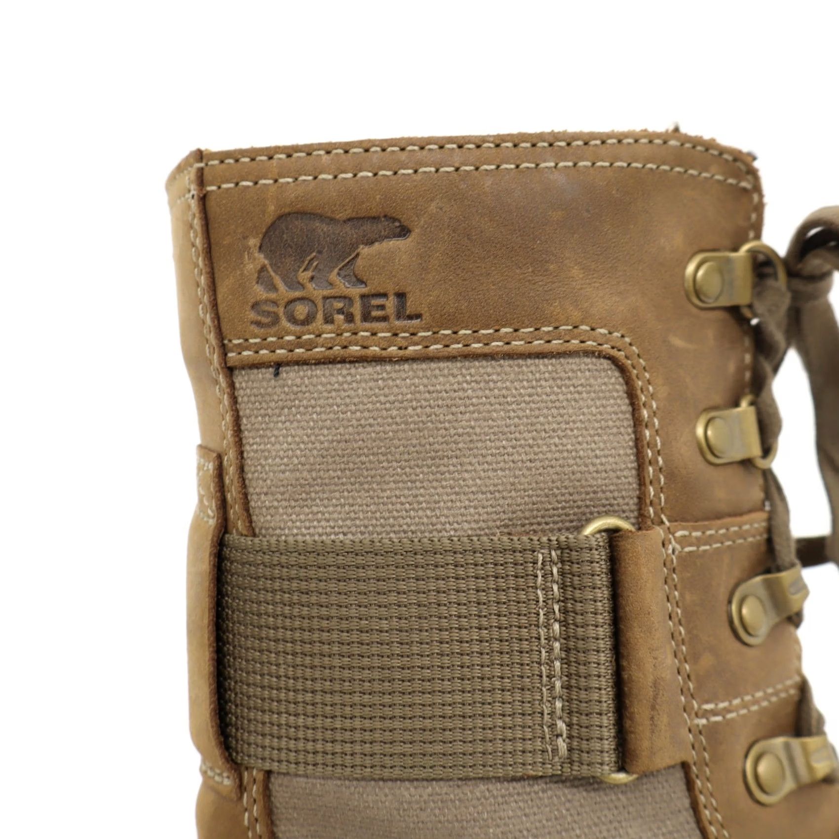 SOREL Sorel Major Carly Combat Ankle Boot - Brown - Womens Boots Size US 7 / IT 37 - 7 Thumbnail