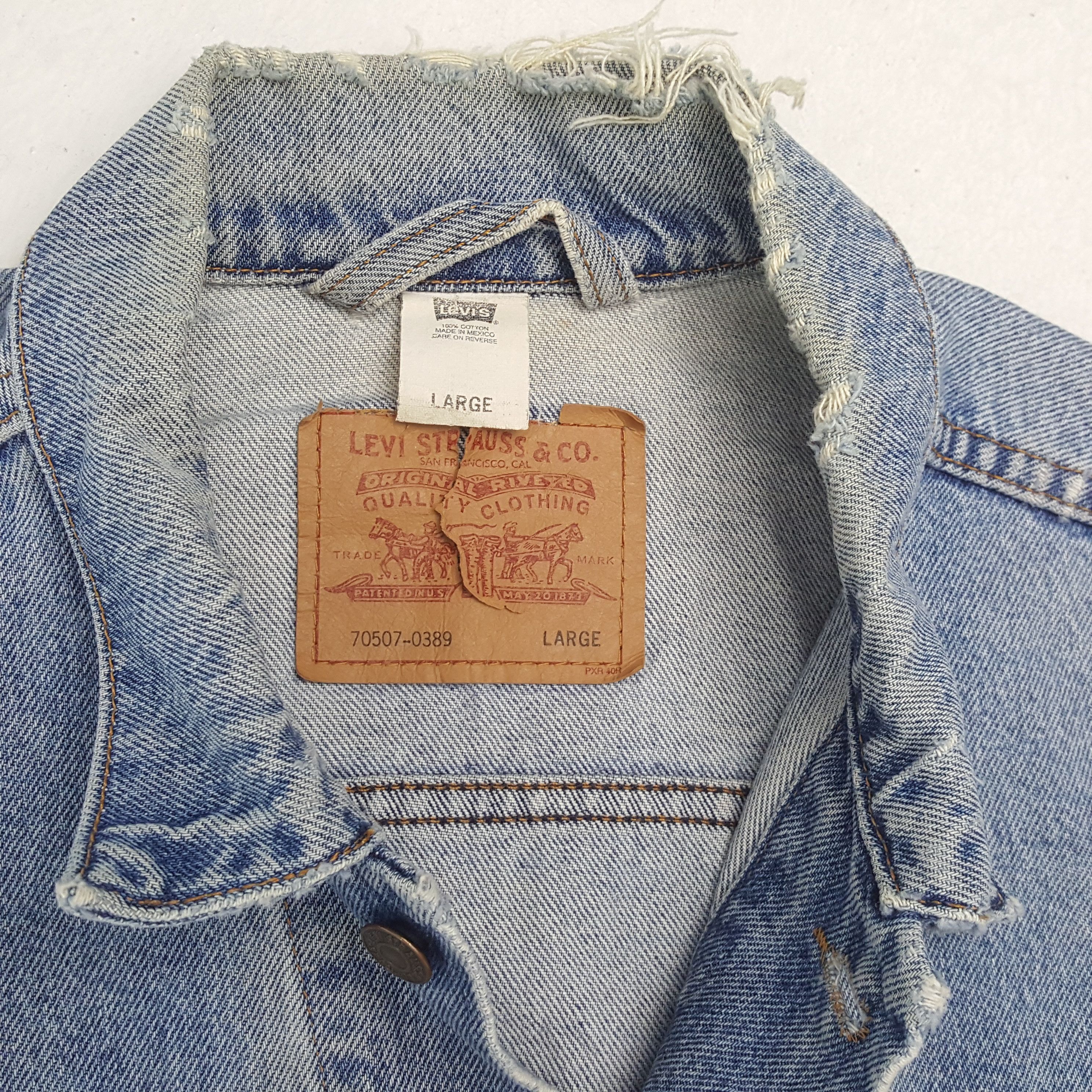 Japanese Brand × Levi's × Vintage Vintage LEVI'S x Jamiroquai Rock Band Custom Jacket Size US L / EU 52-54 / 3 - 10 Thumbnail
