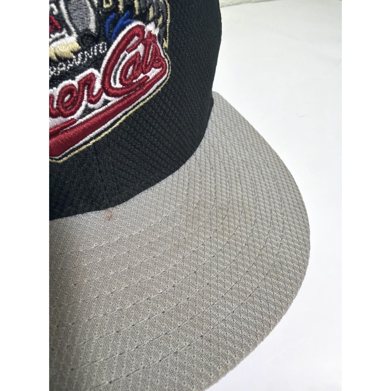 New Era New Era 59fifty Sacramento Rivercats Fitted Baseball Hat Size 7 Black Gray Men Men Baseball Cap Size ONE SIZE - 4 Thumbnail