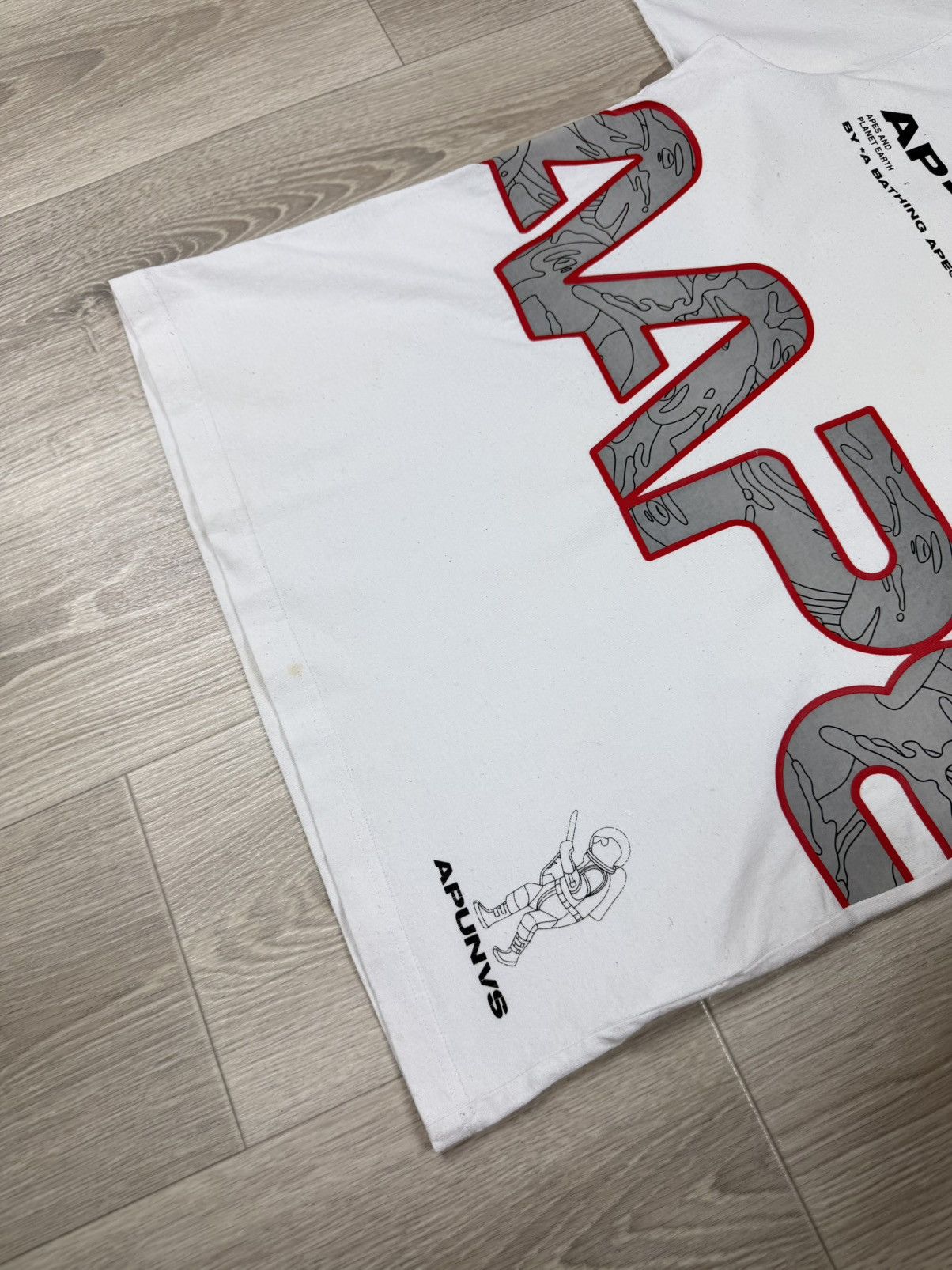 Aape Aape by A Bathing Ape Graphic Print Crew Neck T-Shirt Size L Size US L / EU 52-54 / 3 - 5 Thumbnail