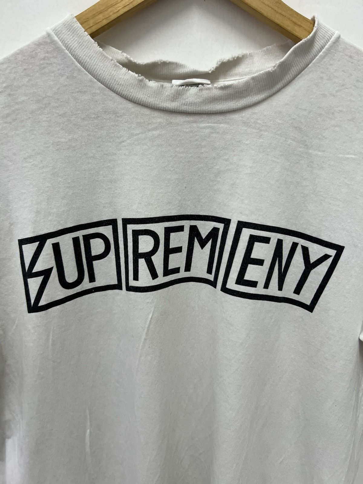 Supreme × Vintage Vintage Distressed Supreme NY shirt Size US M / EU 48-50 / 2 - 3 Thumbnail