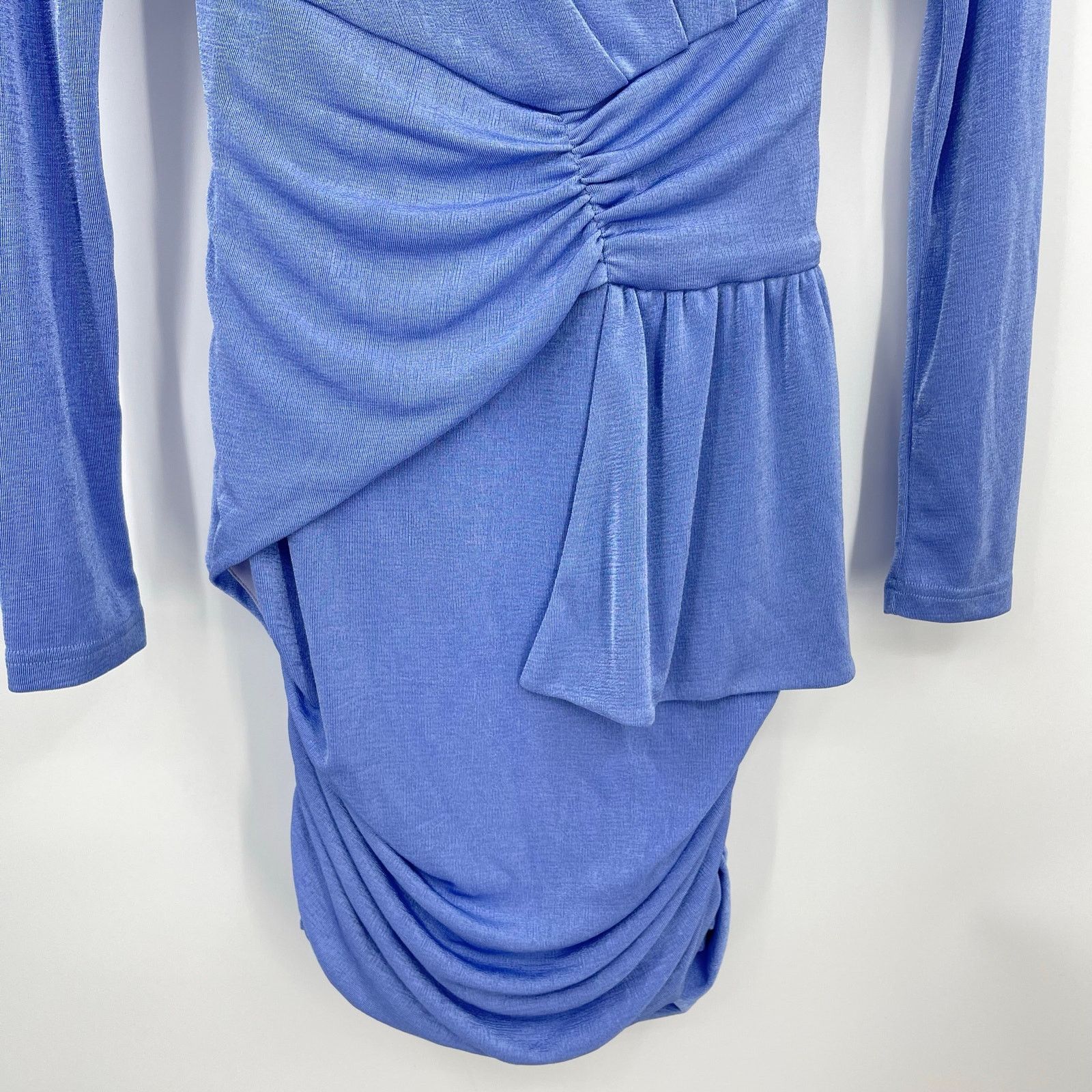 Other MISHA | Evetta Dress in Heather Blue Open Back Mini US 6 / M Size M / US 6-8 / IT 42-44 - 8 Thumbnail
