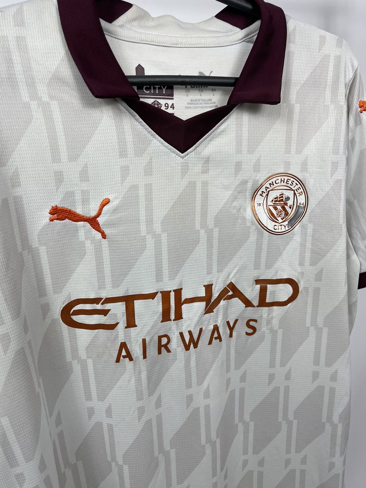 Puma Puma Manchester City #17 De Bruyne 2023/24 Away Shirt Size L Size US L / EU 52-54 / 3 - 4 Thumbnail