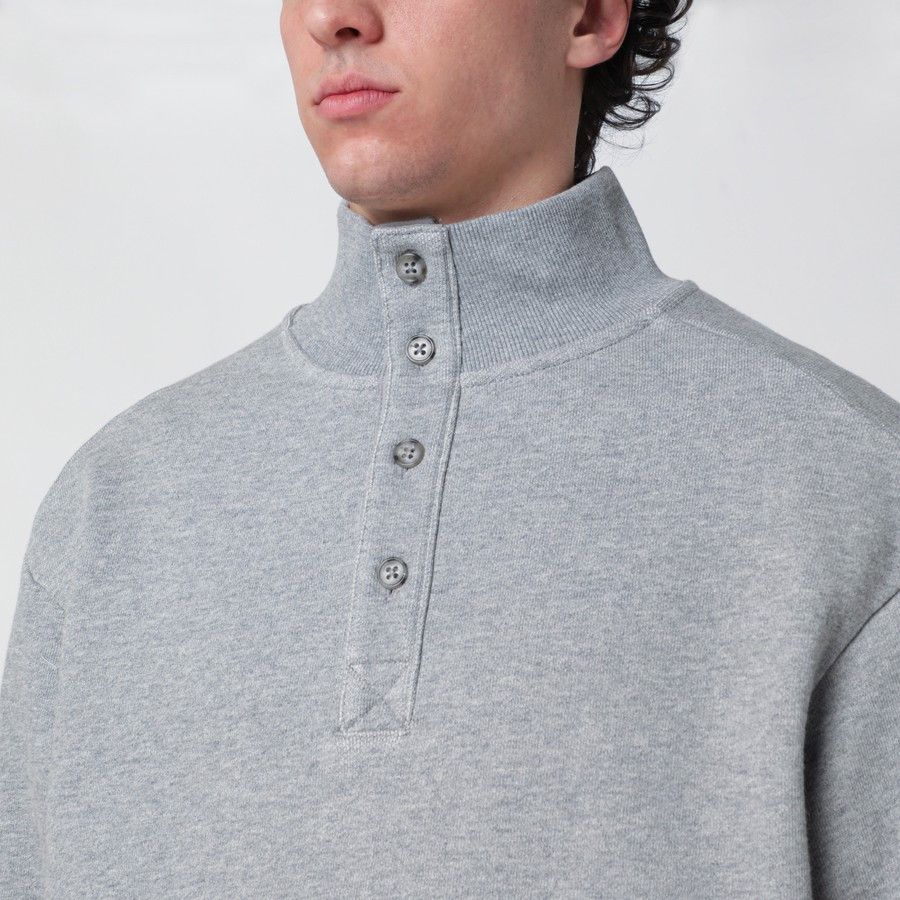 Entire Studios o1d2blof0226 Cotton Buttoned Sweater in Gray Size US M / EU 48-50 / 2 - 4 Thumbnail