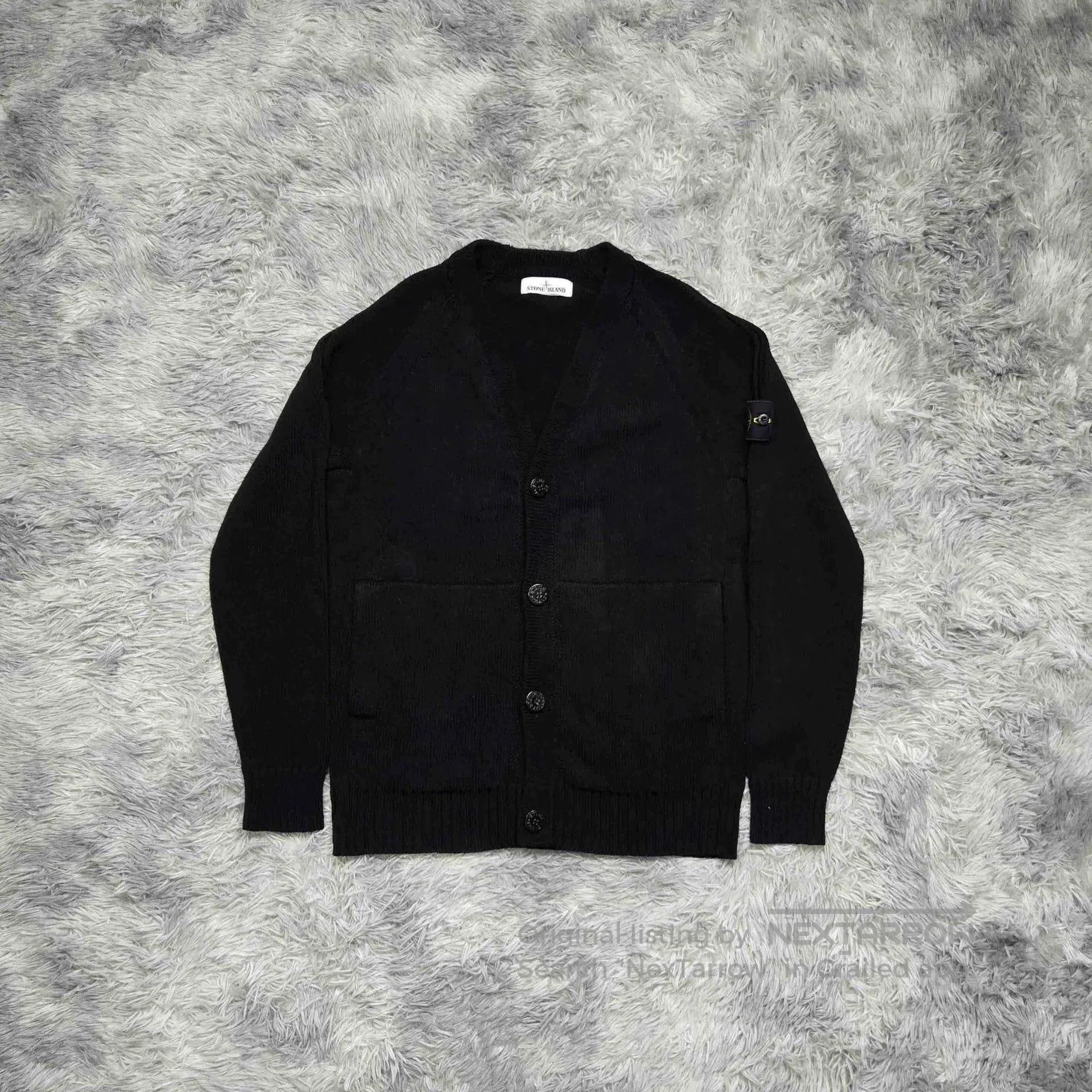 Stone Island black wool v. Size US L / EU 52-54 / 3 - 1 Thumbnail