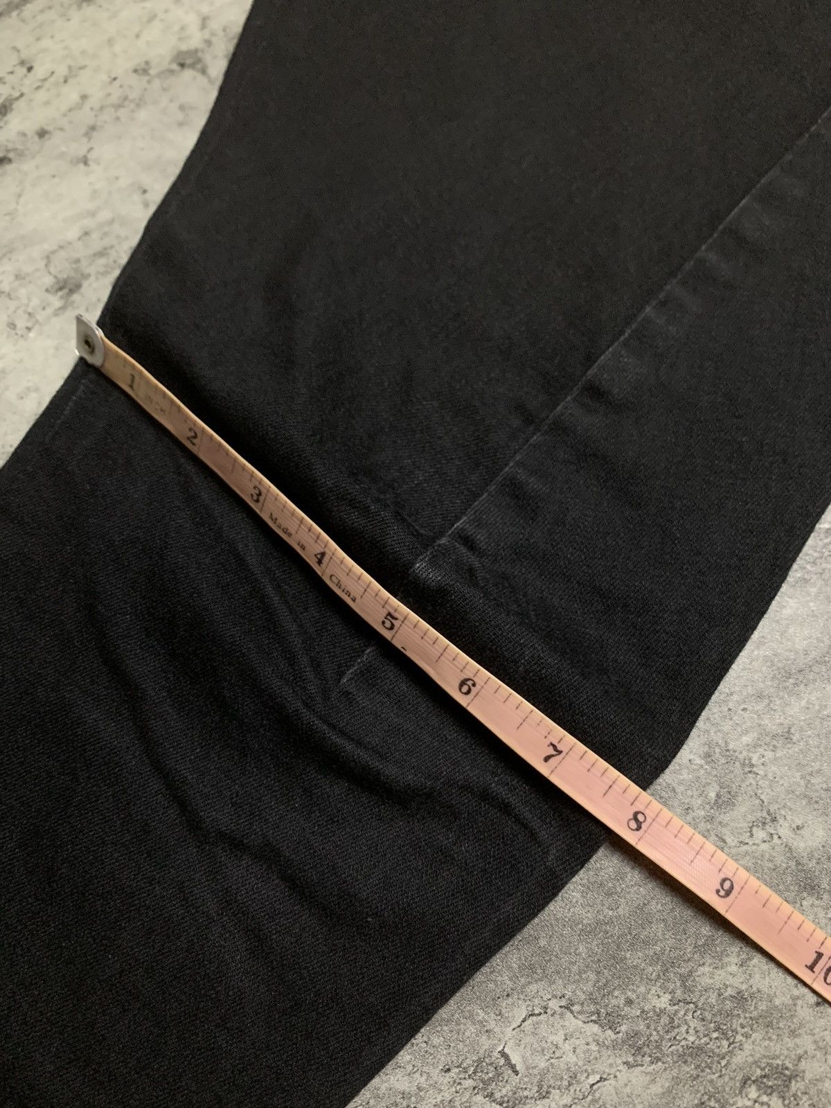 Edwin Edwin E Function Banana Cut Black Slim Jeans Vkei Style Size US 32 / EU 48 - 18 Thumbnail
