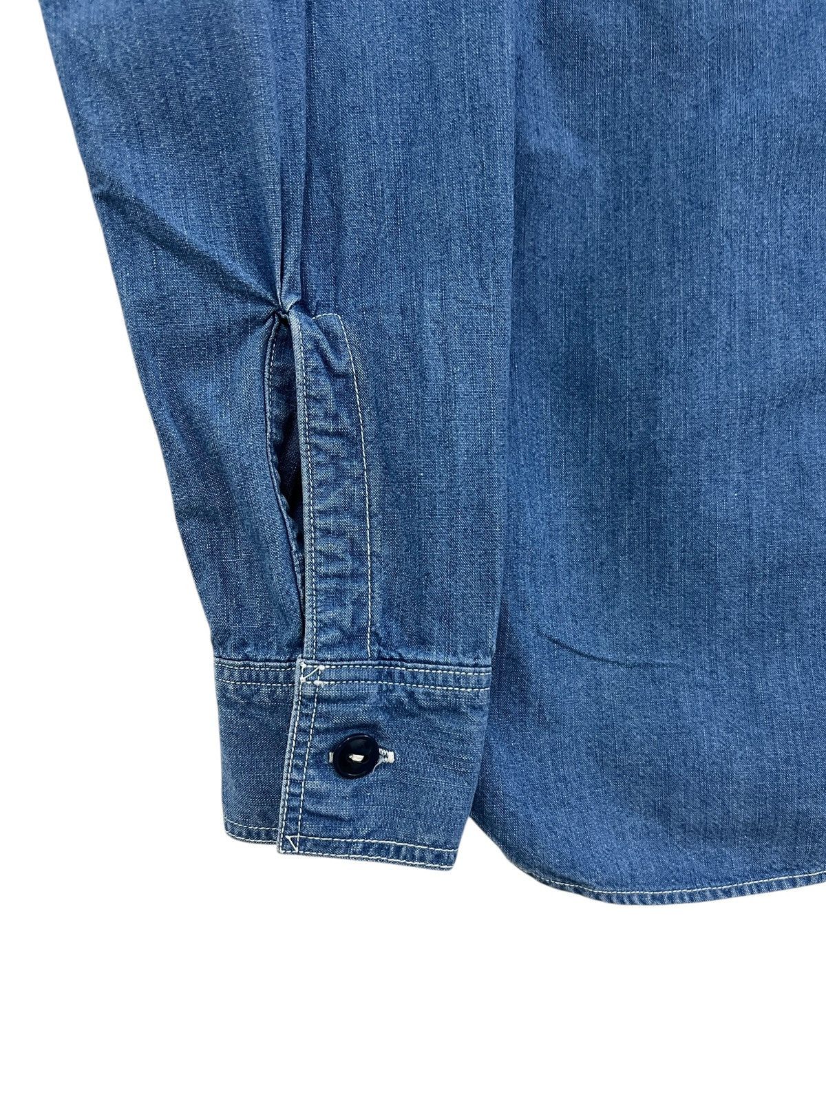 Orslow Orslow Selvedge Button Shirt Size S / US 4 / IT 40 - 3 Thumbnail