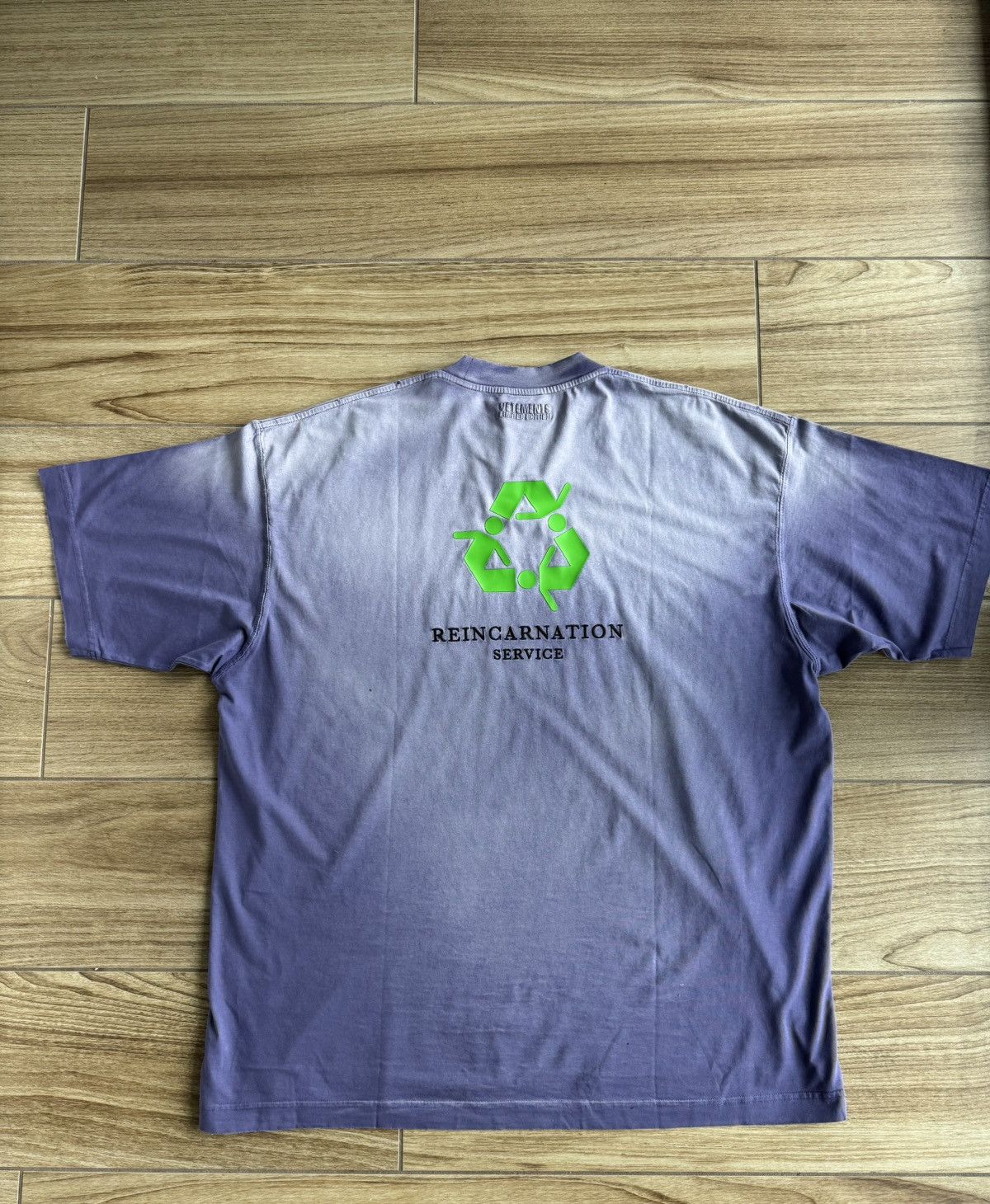 Vetements Vetements 'i'm not doing shit today' t-shirt (purple) Size US M / EU 48-50 / 2 - 10 Thumbnail