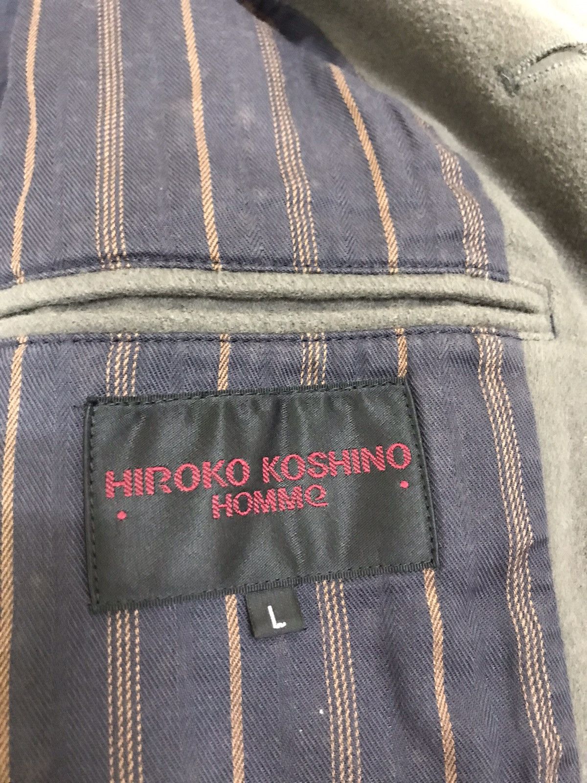Hiroko Koshino Homme Hiroko Koshino Homme Button Up Jacket Size US L / EU 52-54 / 3 - 15 Thumbnail