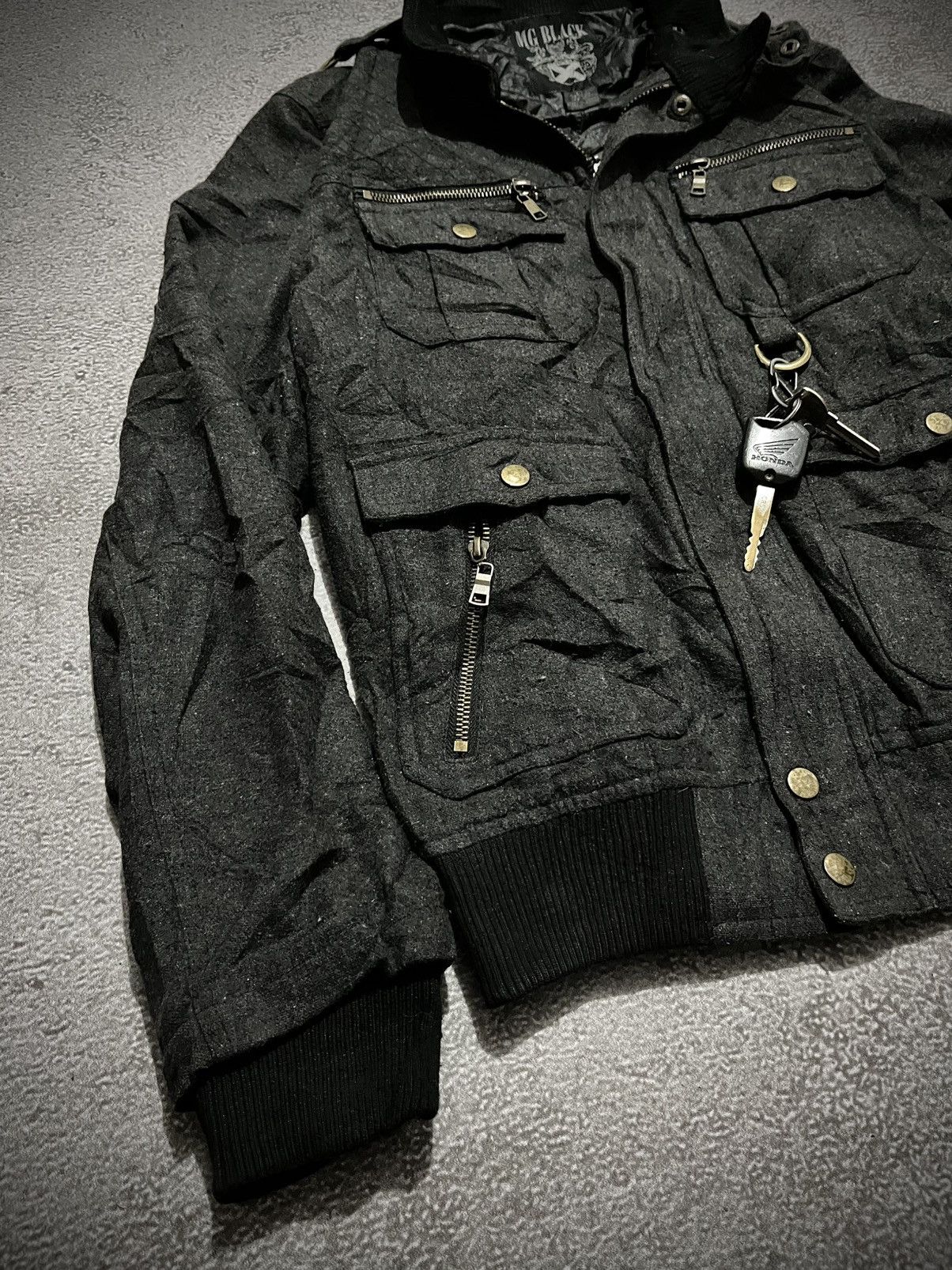Japanese Brand Japanese MG Black Jacket Size US L / EU 52-54 / 3 - 2 Thumbnail