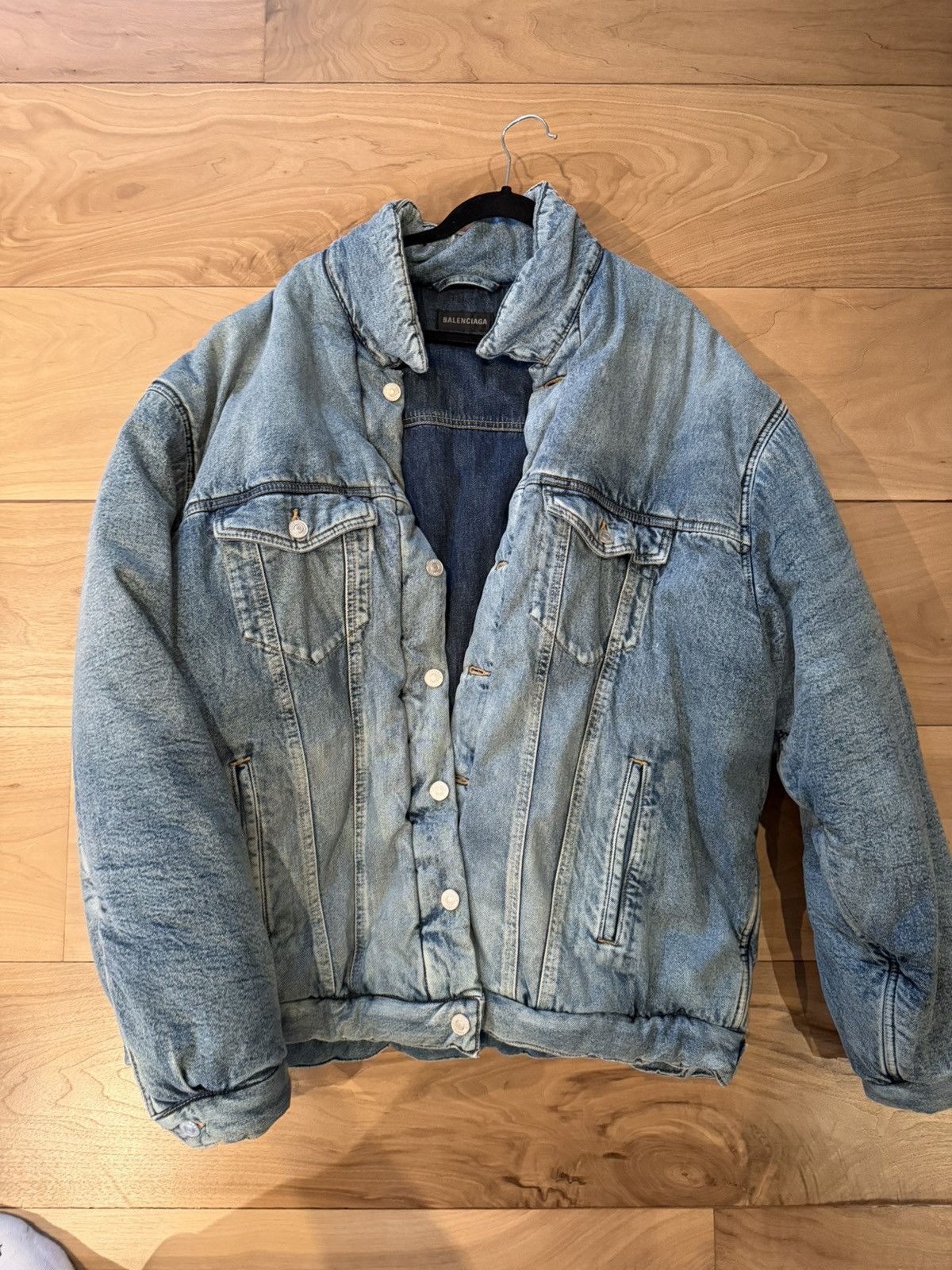 Balenciaga BNWT Balenciaga Oversized Kimono Judo Denim Jacket