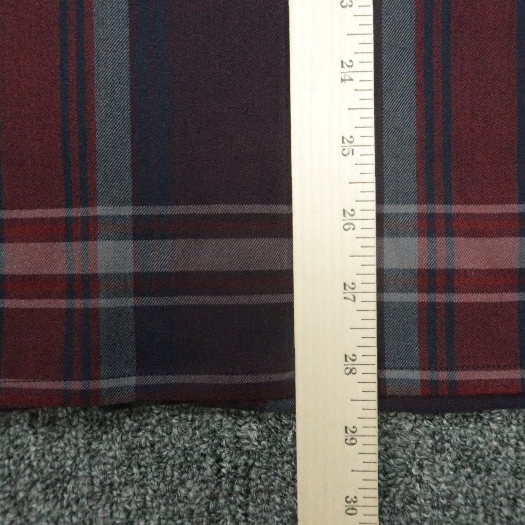 Lululemon Lululemon Shirt Men Large Red Blue Plaid Masons Peak Flannel Long Sleeve Shirt Size US L / EU 52-54 / 3 - 6 Thumbnail