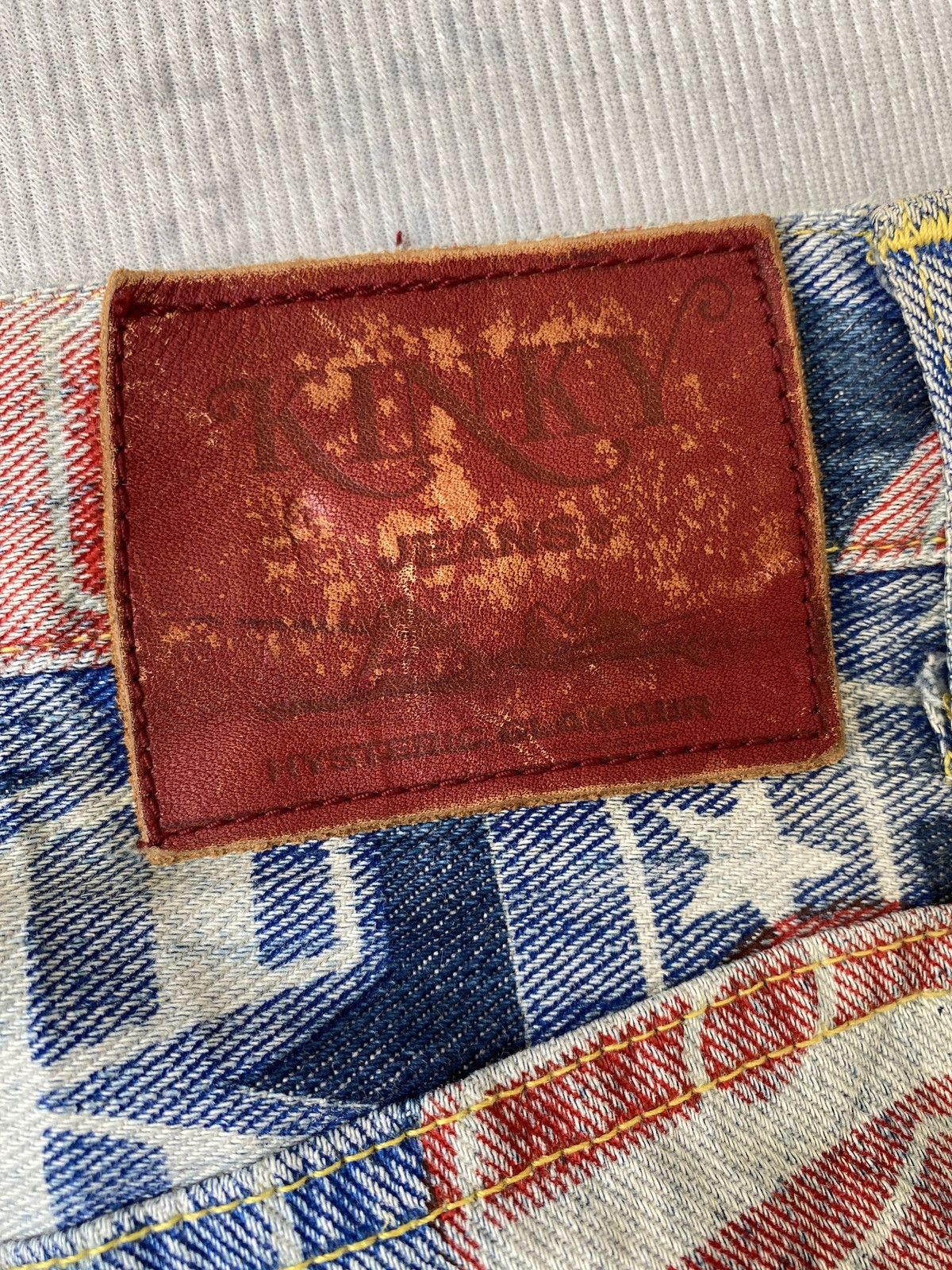 Hysteric Glamour AW1998 Japanese Brand Hysteric Glamour Overprint Jeans Size US 28 / EU 44 - 19 Thumbnail