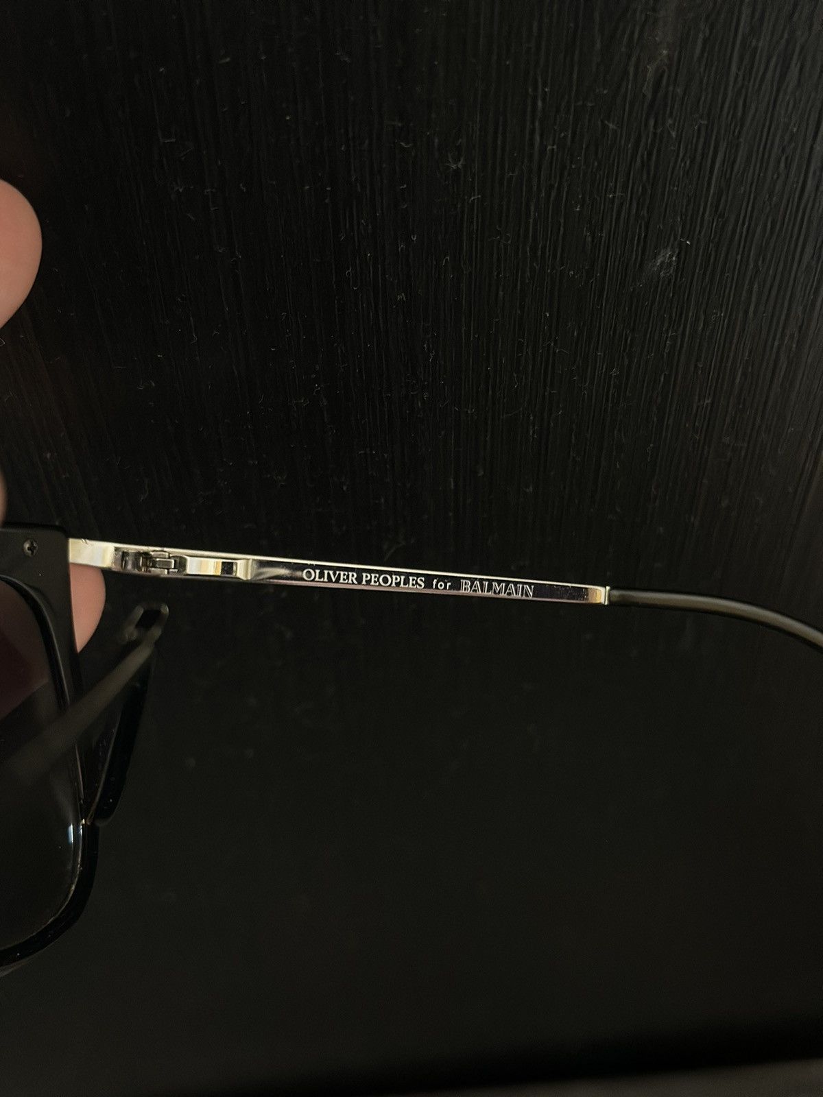 Balmain Oliver People X Balmain Collab Sunglasses Size ONE SIZE - 8 Thumbnail
