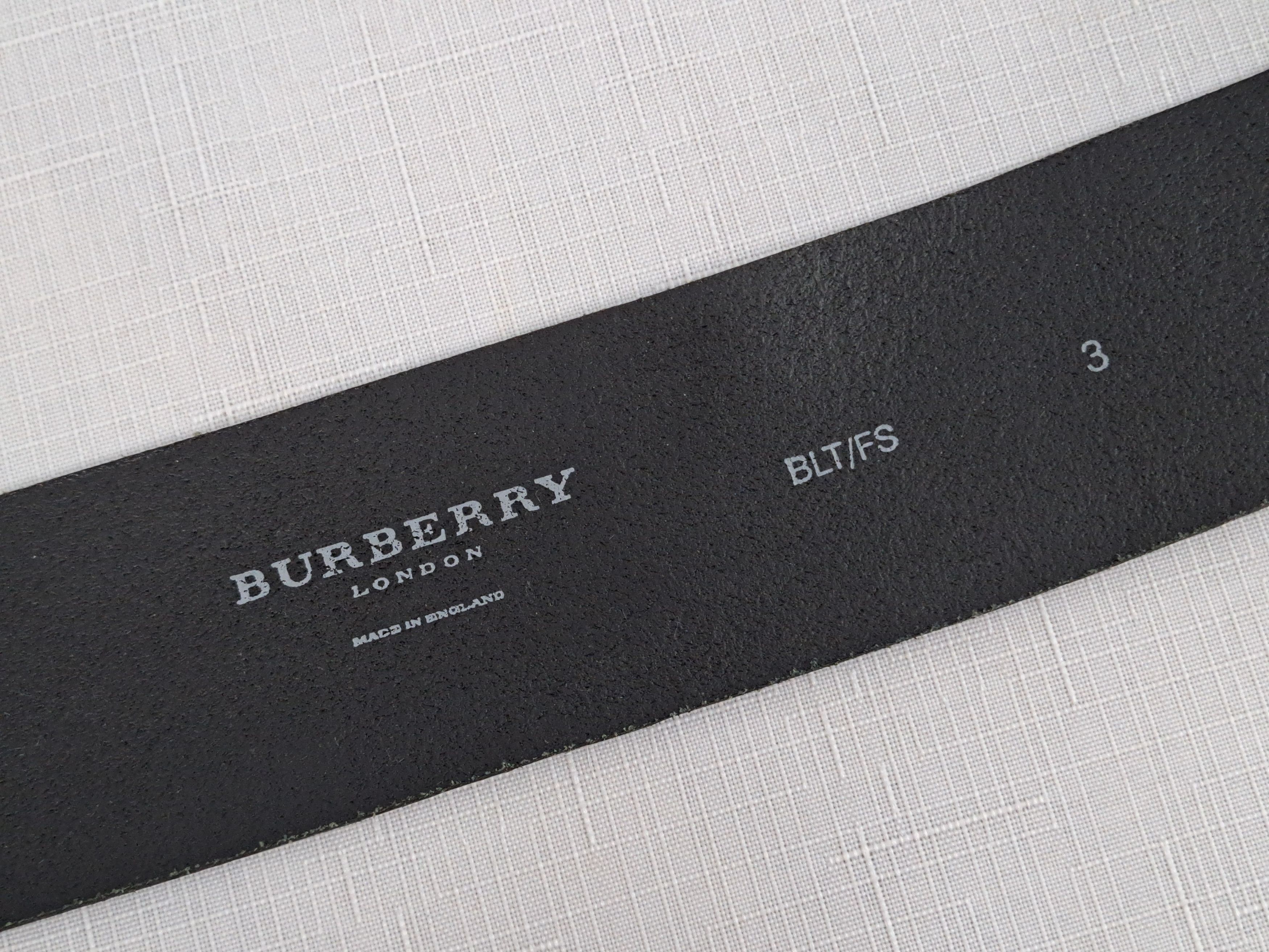 Burberry Burberry London leather belt. Made in England Size ONE SIZE - 10 Thumbnail