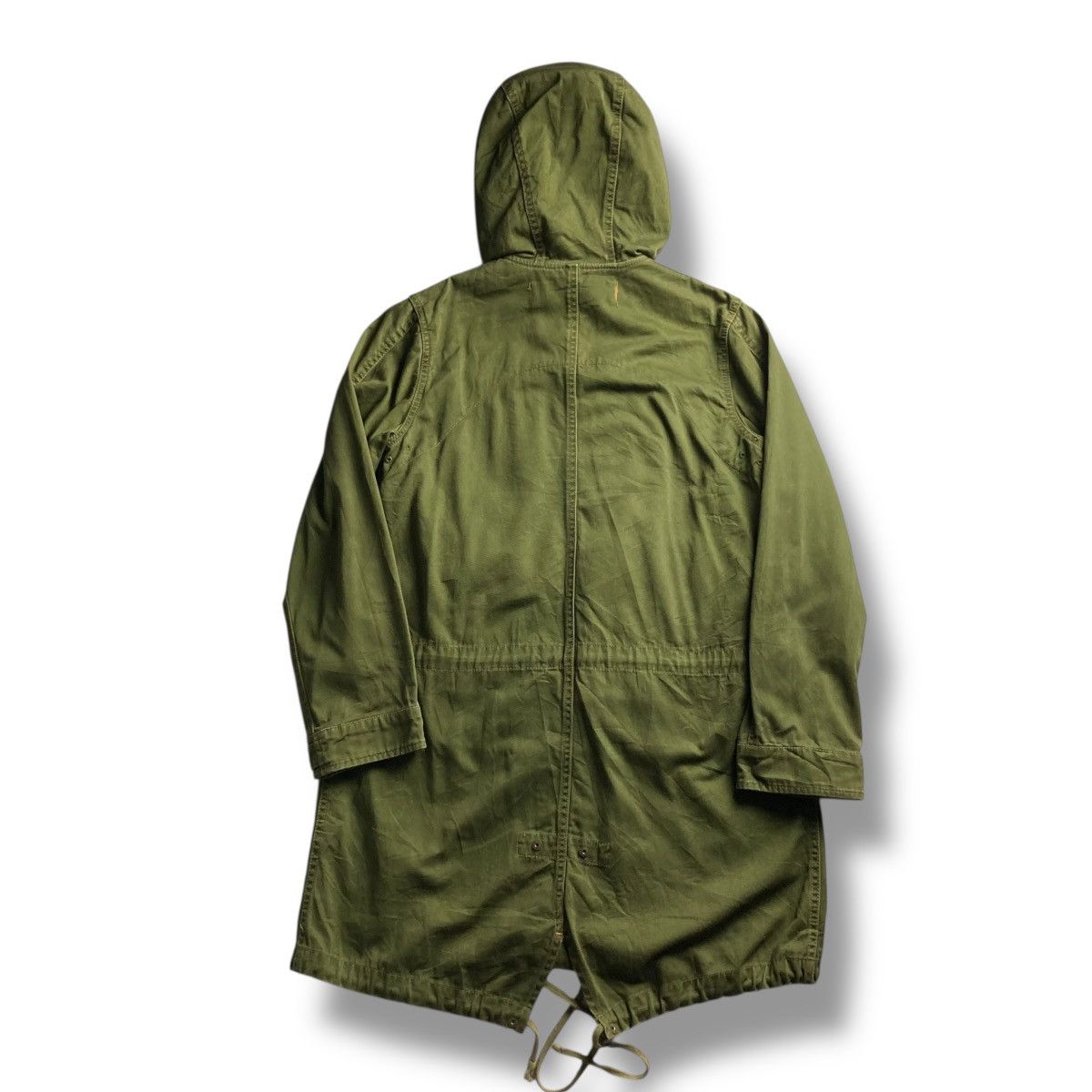 Le Grande Bleu (L.G.B.) 🇯🇵 CUBE SUGAR WORKWEAR LINED FLEECE FISHTAIL PARKA JACKET Size US M / EU 48-50 / 2 - 2 Thumbnail