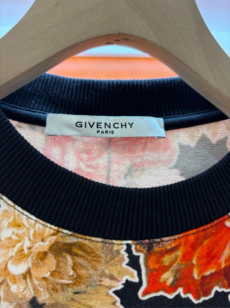 Givenchy Givenchy Flower Full Print Hoodie Size US S / EU 44-46 / 1 - 2 Thumbnail