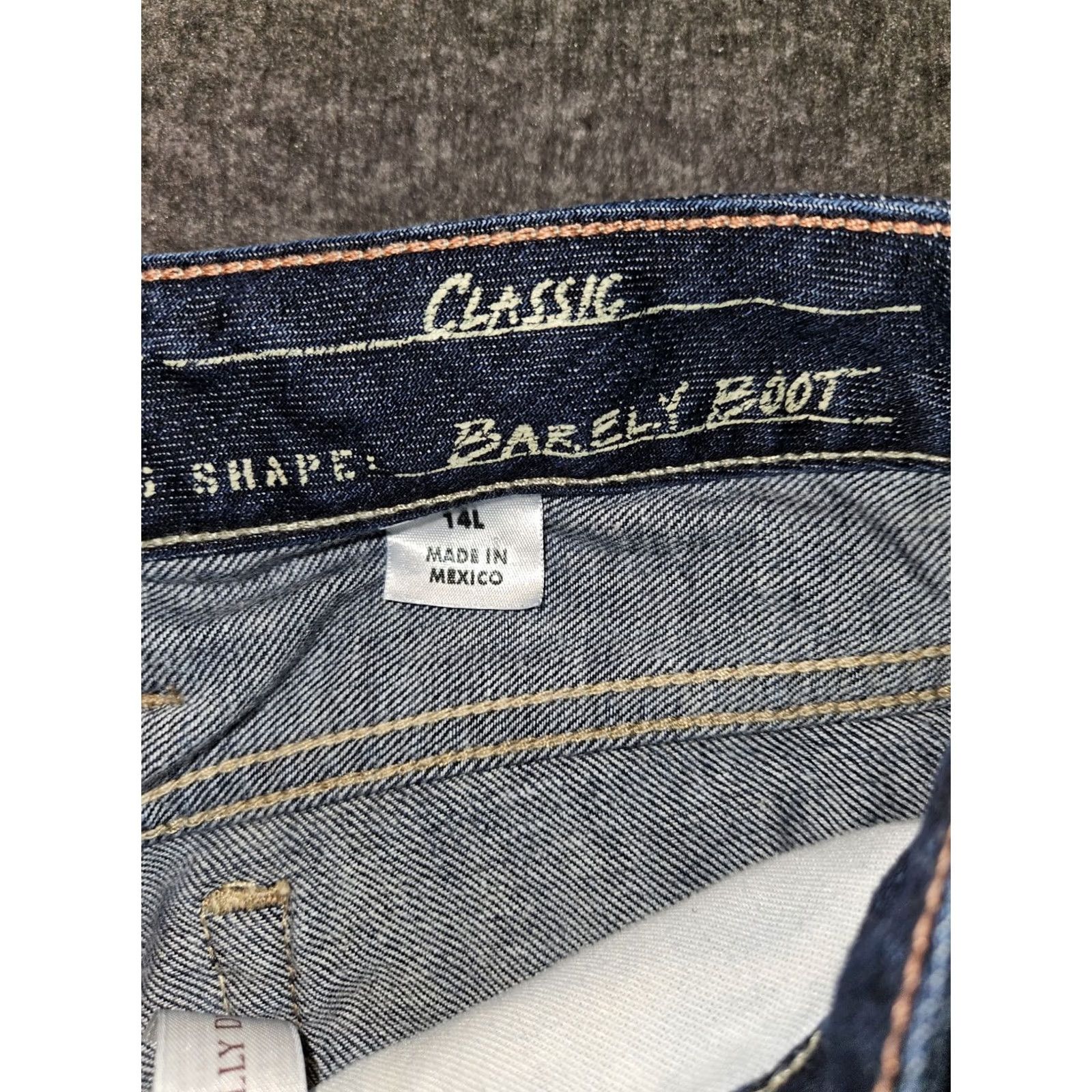 Eddie Bauer Eddie Bauer Jeans Womens 14L Blue Barely Boot Women Mid Rise Classic Fit Casual Size 36" / US 14 / IT 50 - 2 Thumbnail
