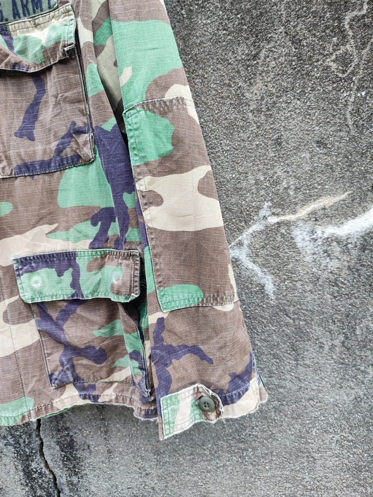 Vintage Vintage U.S. Army Woodland Camouflage BDU Jacket (1986) Size US L / EU 52-54 / 3 - 9 Thumbnail