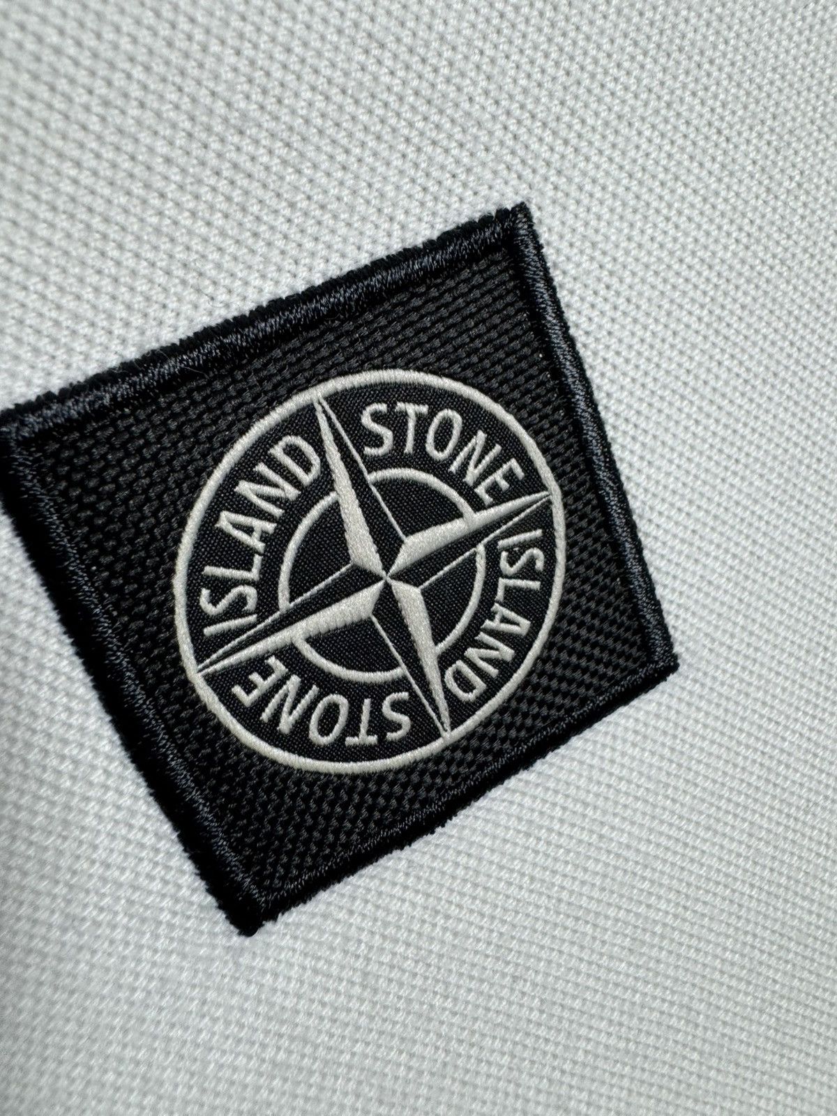 Stone Island Stone Island Junior Patch Program White Luxury Polo Shirt Size US XS / EU 42 / 0 - 5 Thumbnail