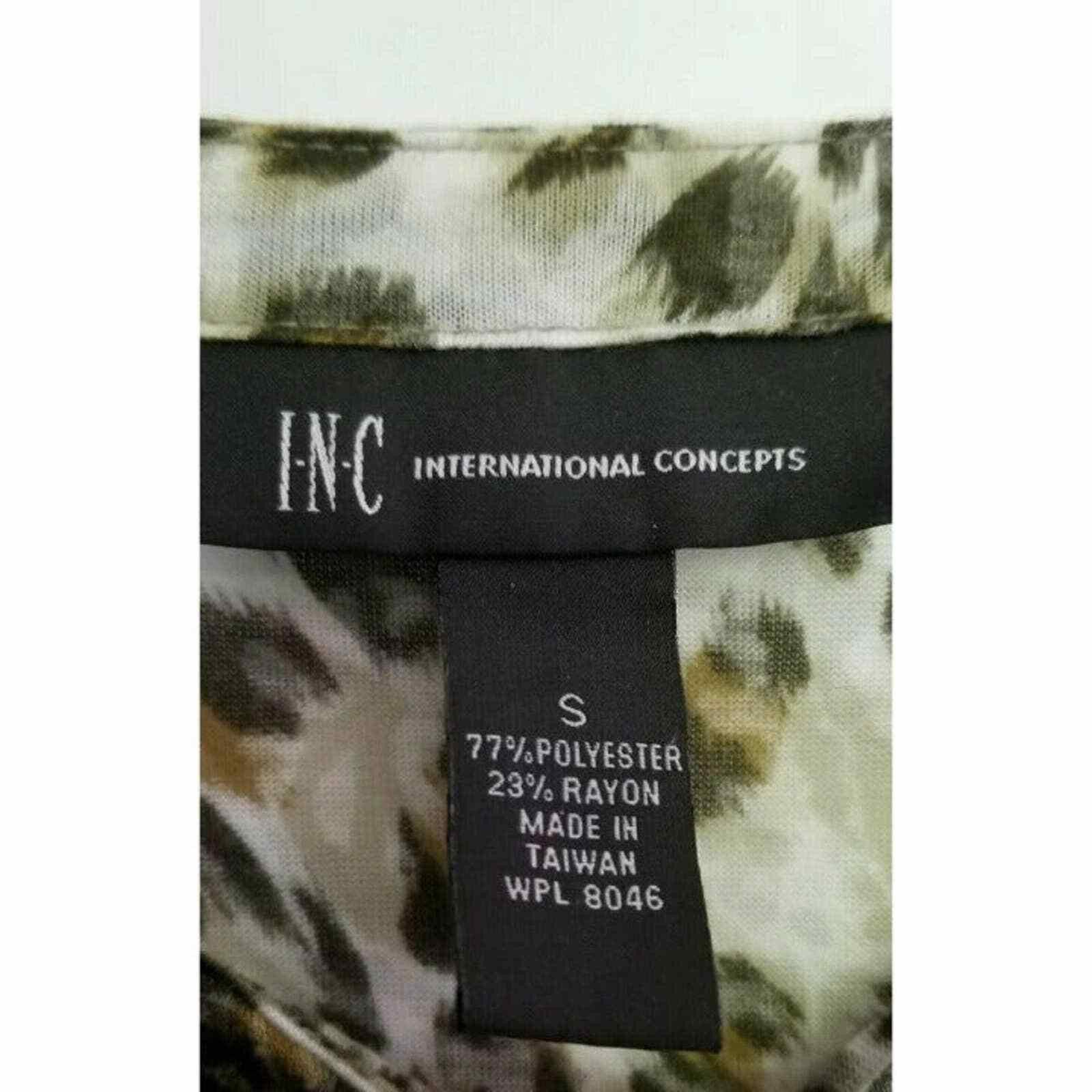 Other Inc Leopard Print Blouse Small S Tshirt Tee Top Animal Soft Size S / US 4 / IT 40 - 5 Thumbnail