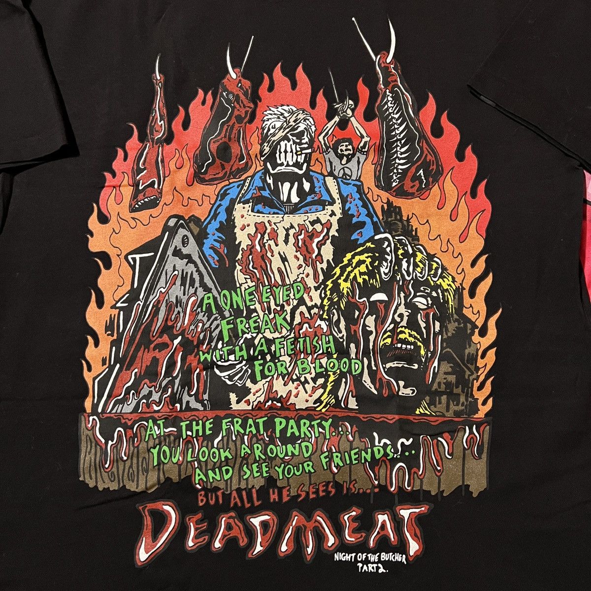 Warren Lotas NIGHT OF THE BUTCHER DEADMEAT WARREN LOTAS 2XL XXL T SHIRT Size US XXL / EU 58 / 5 - 2 Thumbnail