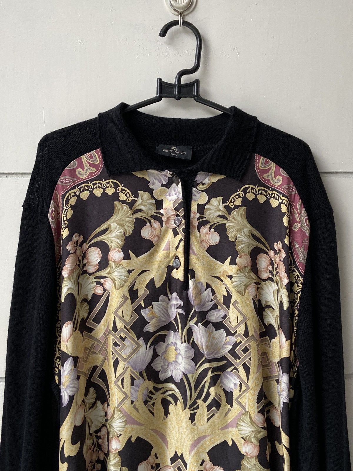 Etro ETRO MILANO Motive Long T-shirt Size US M / EU 48-50 / 2 - 3 Thumbnail