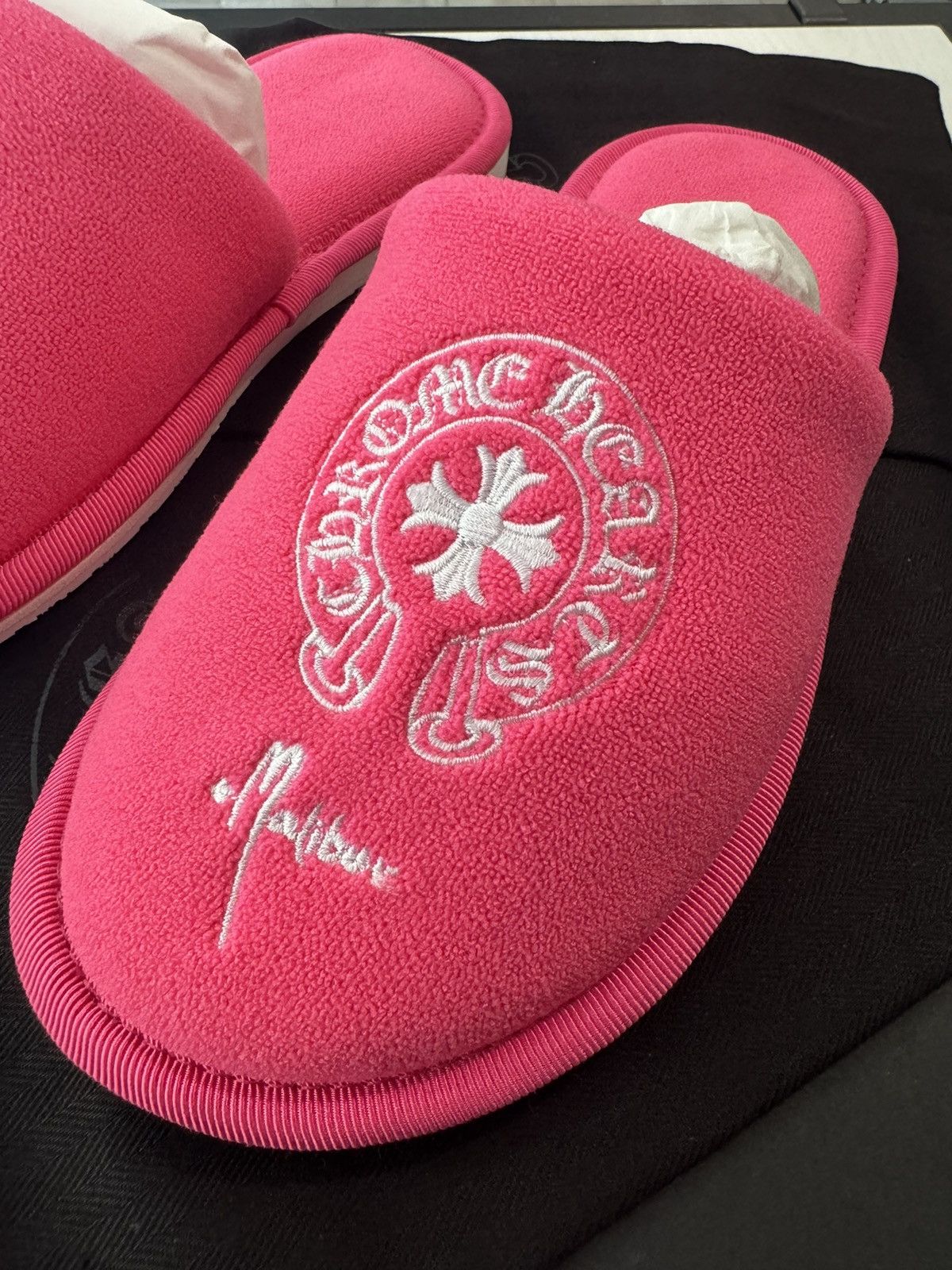 Chrome Hearts Chrome hearts Hotel Malibu exclusive slippers Size ONE SIZE - 4 Thumbnail
