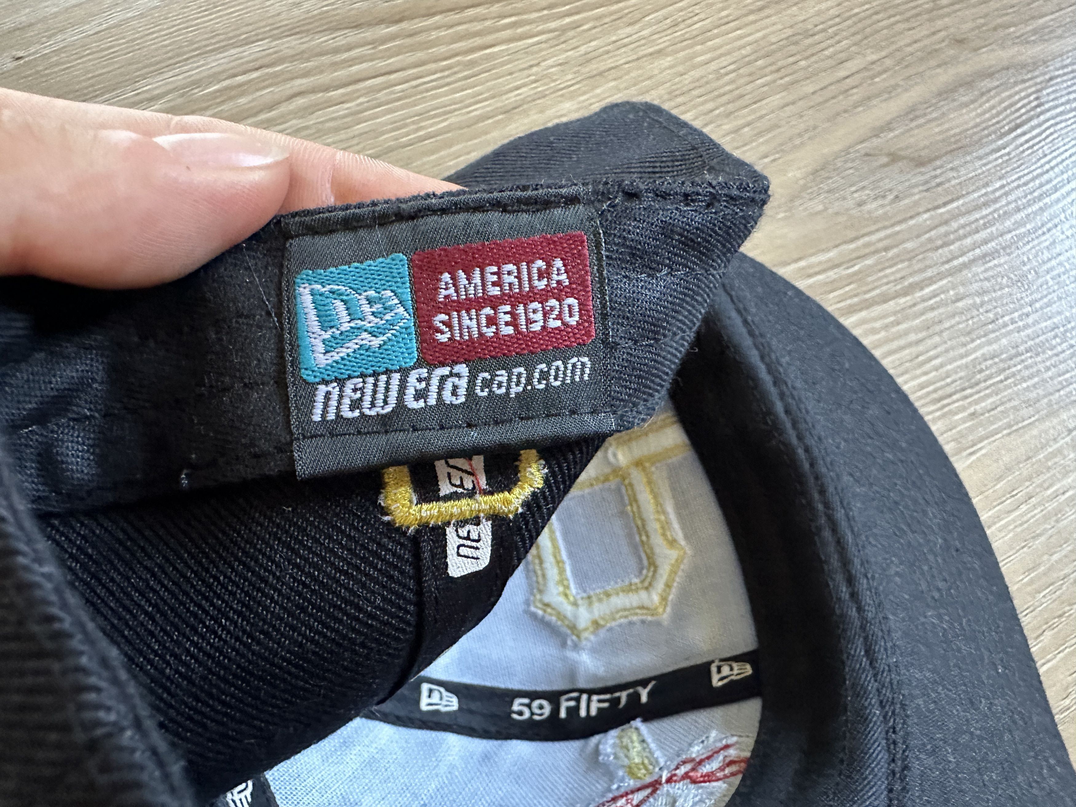 New Era × Vintage Rare New Era Pittsburgh Pirates Embroidered Logo Snapback Size ONE SIZE - 9 Thumbnail