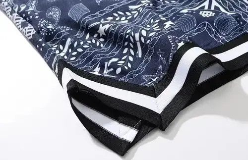 Other 21SS Tokyo Union Blue Bandana Paisley Swest Jersey Shorts Size US 32 / EU 48 - 4 Thumbnail