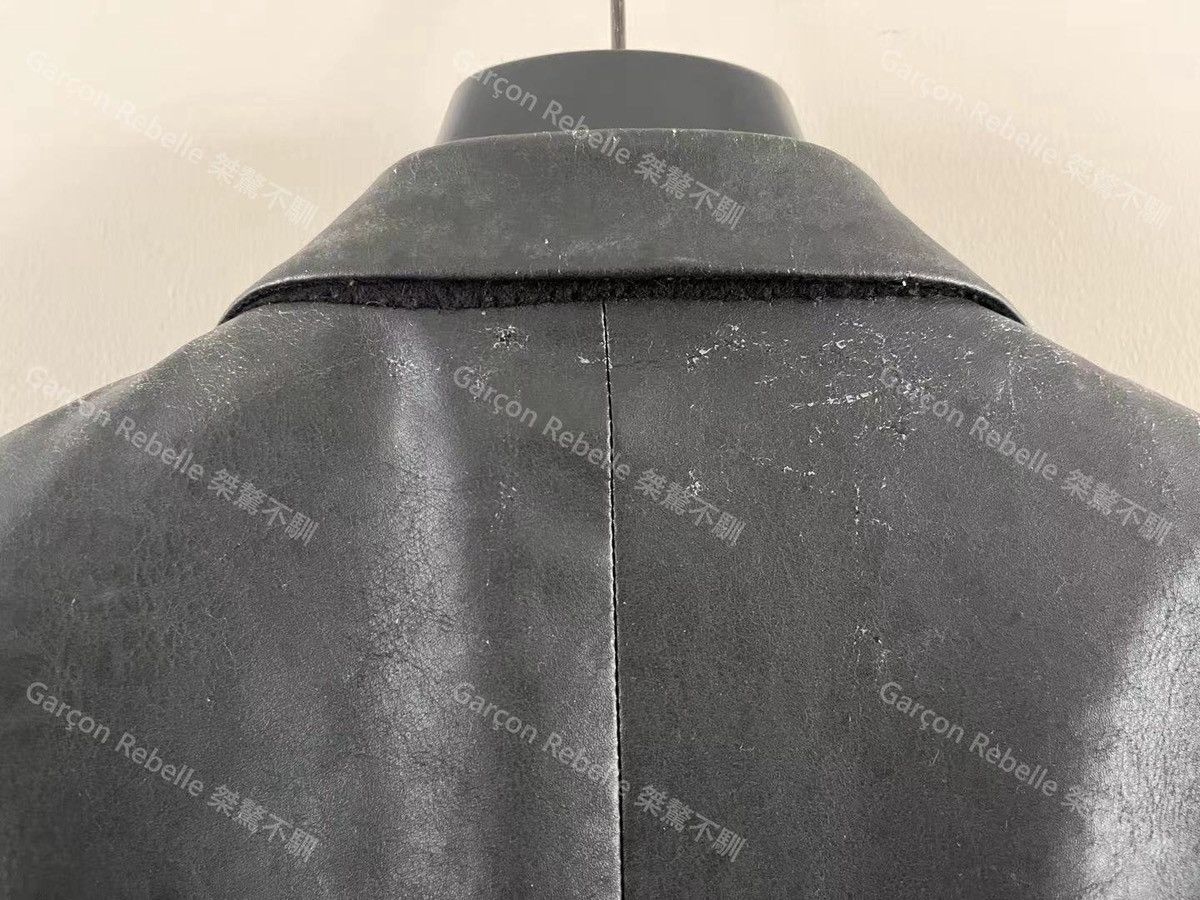 Dior × Hedi Slimane Dior Homme 03aw Peaked Lapel Coat Size US L / EU 52-54 / 3 - 5 Thumbnail