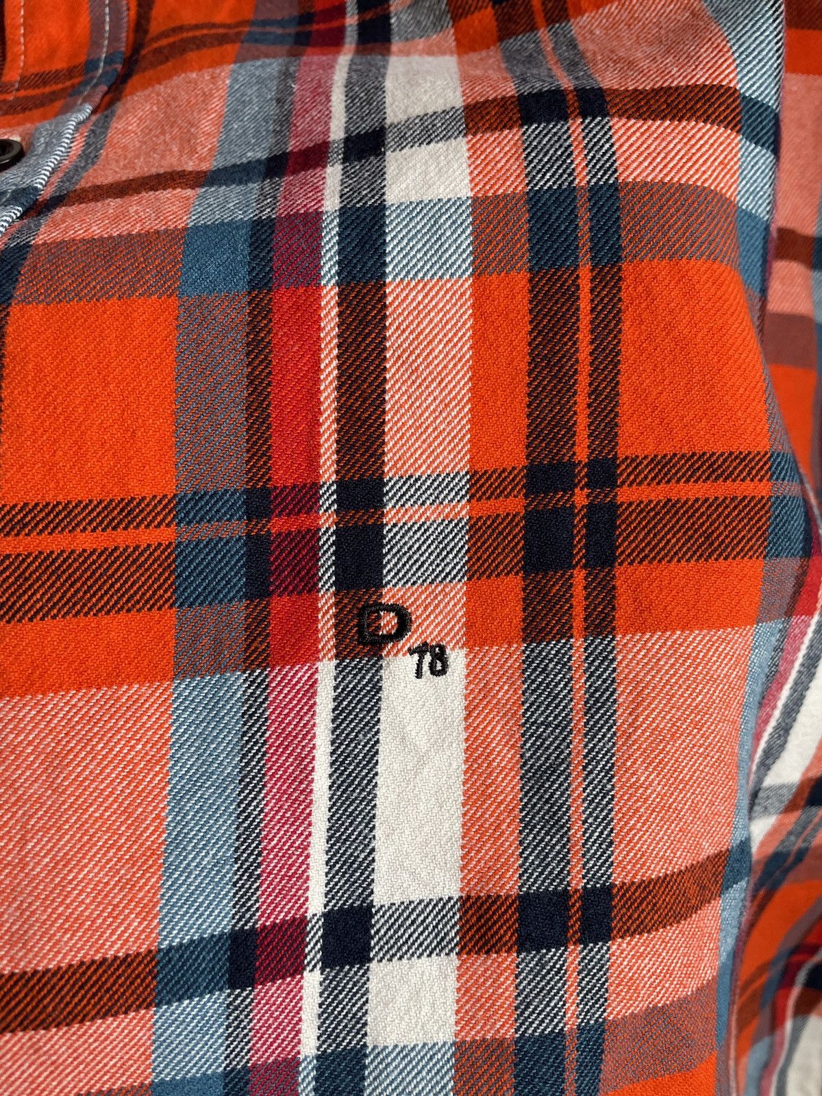 Diesel Diesel Men Long Sleeves Plaid Flannel Shirt Size XL Size US XL / EU 56 / 4 - 5 Thumbnail