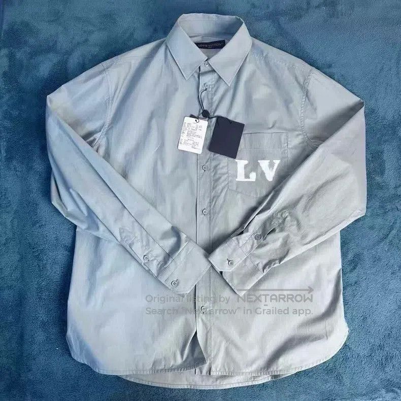 Louis Vuitton Louis Vuitton SS23 Positioned Graphic Single Breasted Long Size US L / EU 52-54 / 3 - 1 Thumbnail