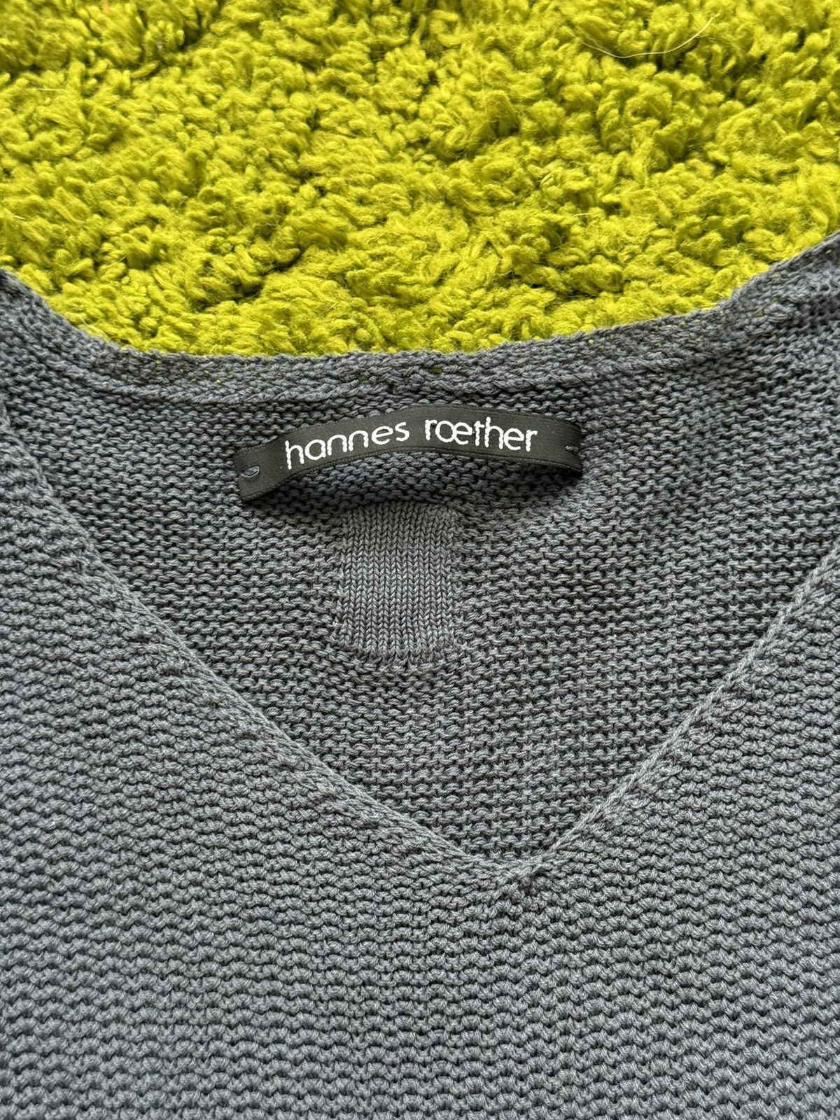 Designer × hannes roether Hannes Roether avant garde linen sweater Size S / US 4 / IT 40 - 2 Thumbnail