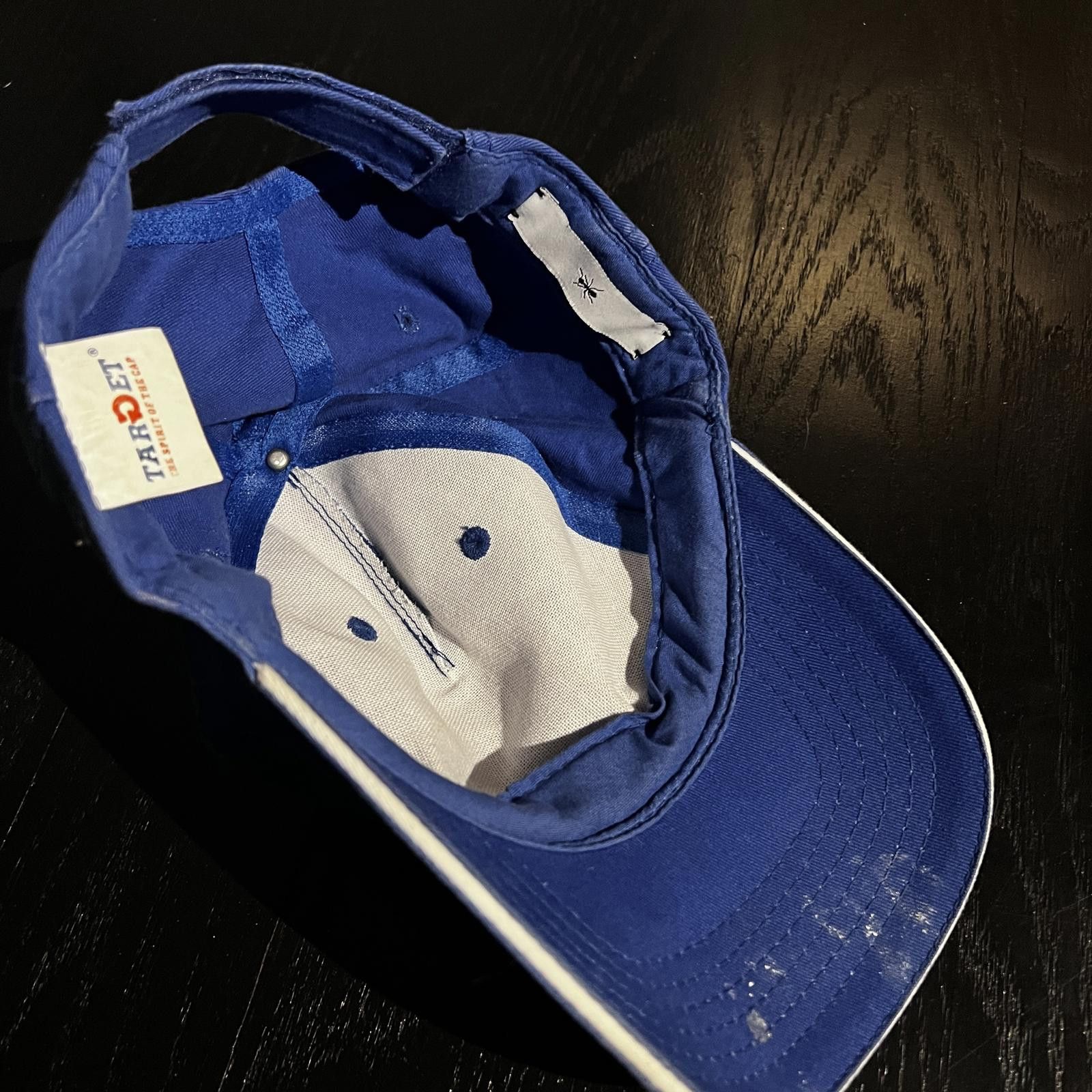 Designer Rare ANT Blue White Paint Splatter Work Hat Size ONE SIZE - 4 Thumbnail