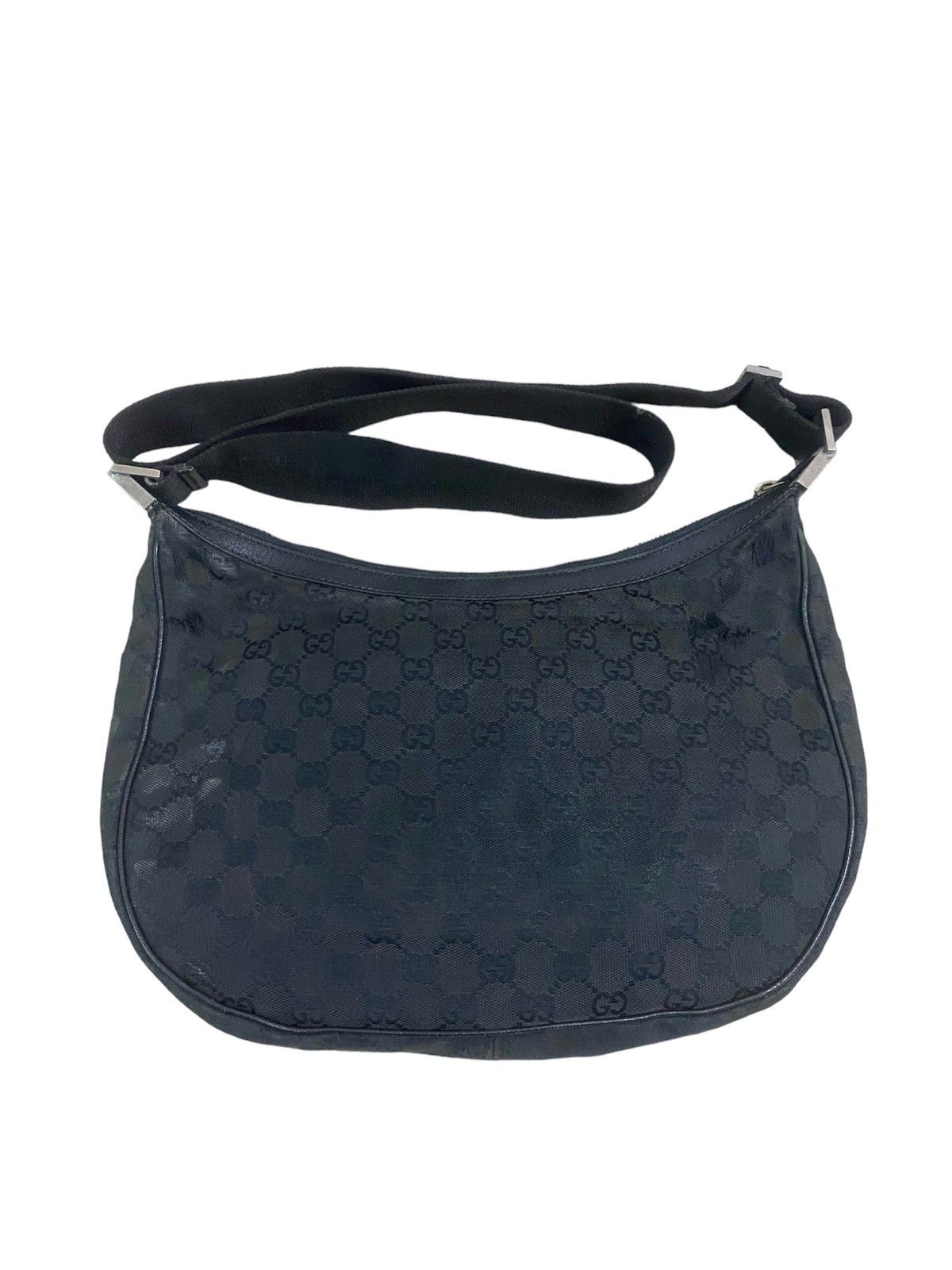 Gucci Vintage Black Monogram Gucci Crossbody Size ONE SIZE - 2 Thumbnail