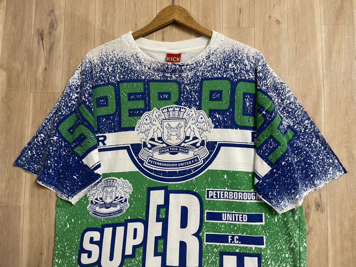 Sports Specialties Vintage 90’s Peterborough FC T shirt AOP L Soccer Football Size US XL / EU 56 / 4 - 2 Thumbnail