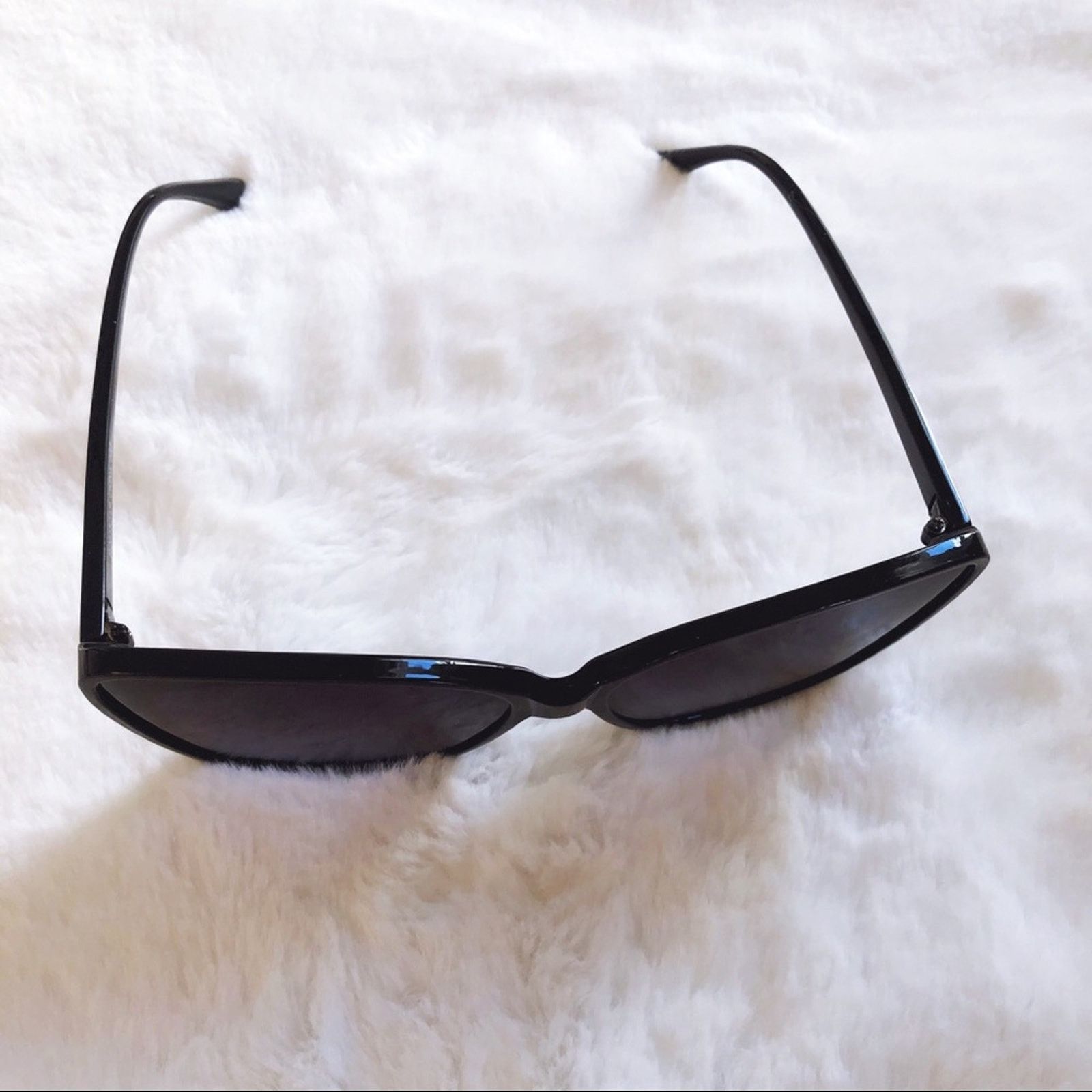 Other Amelia Black Cat Eye Full Rim Sunglasses Size ONE SIZE - 4 Thumbnail