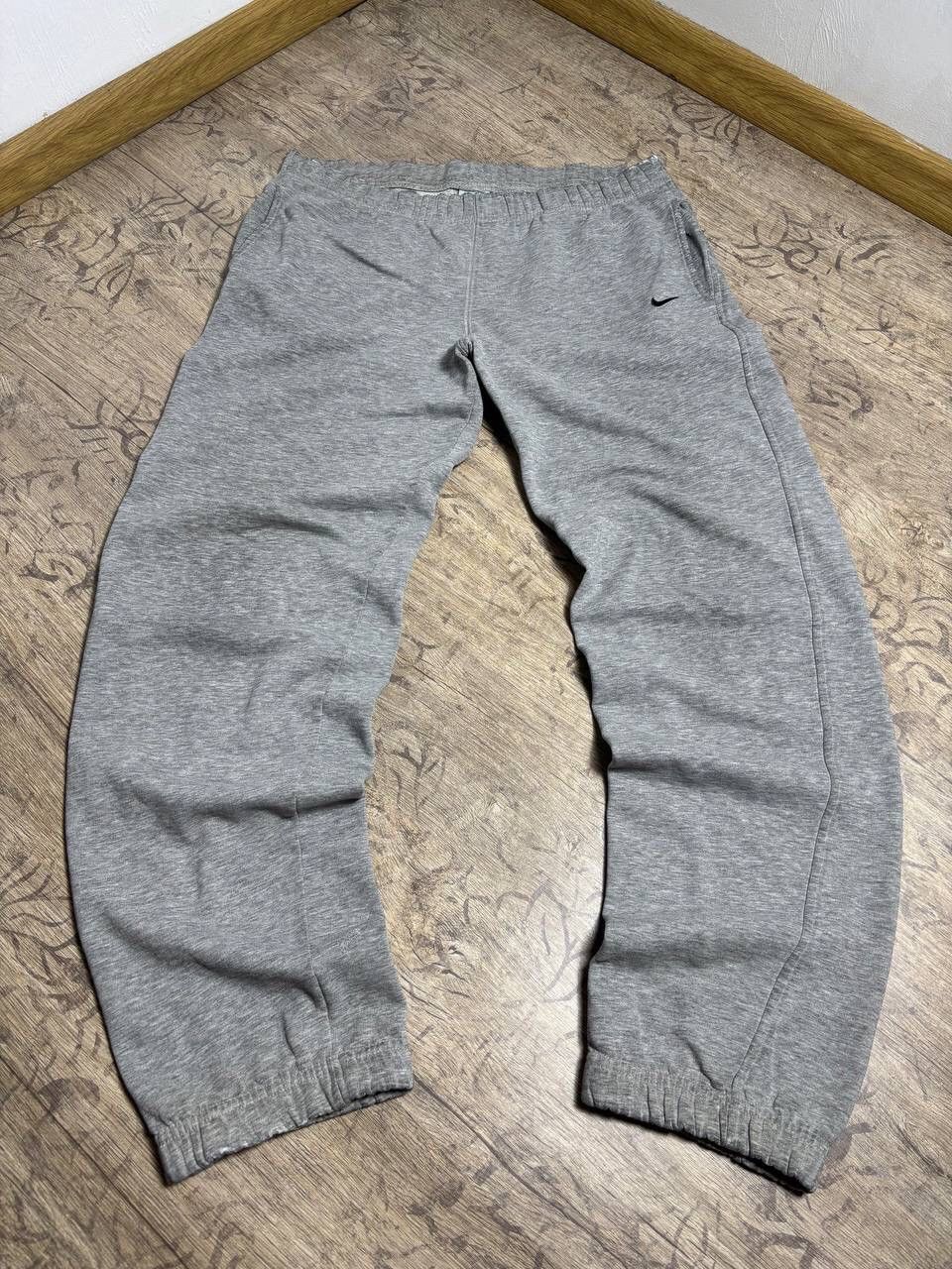 Nike 00’s Nike Vintage Cotton Baggy Sweat Pants Size US 34 / EU 50 - 3 Thumbnail