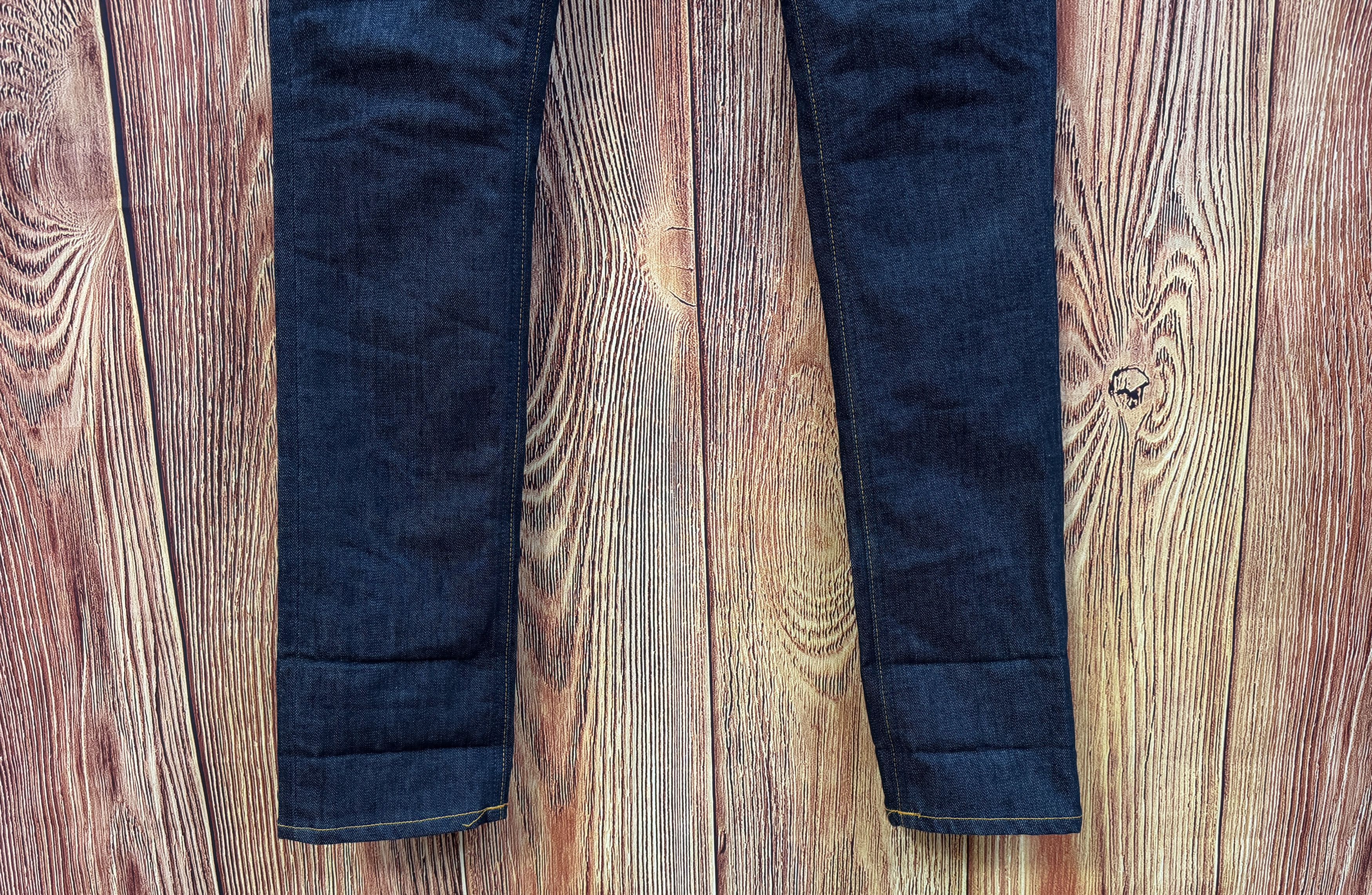 Nudie Jeans Nudie Jeans Grim Tim Indigo Dry Navy Made in Italy W32 L36 Size US 32 / EU 48 - 3 Thumbnail