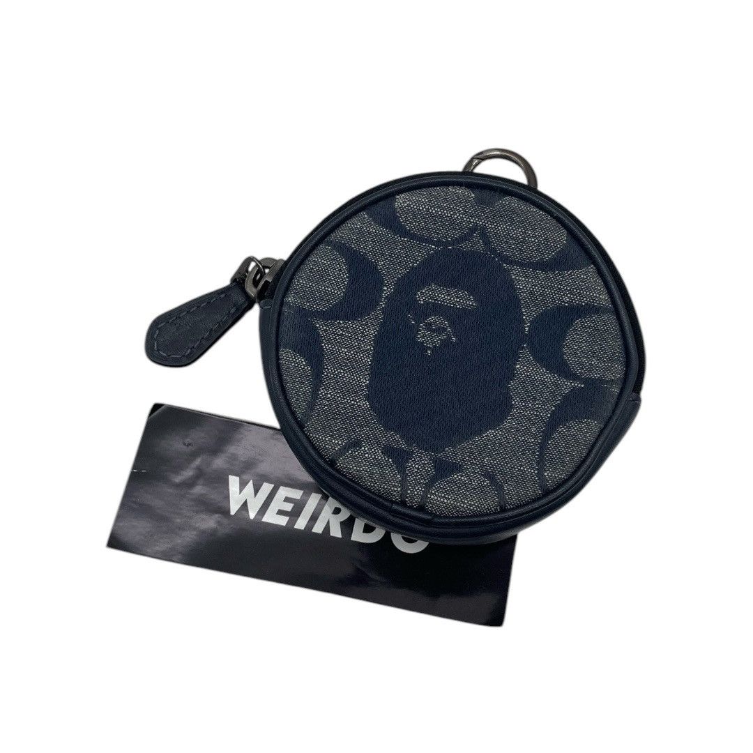 Bape × Coach Bape X Coach Signature Jacquard Coin Case Size ONE SIZE - 1 Thumbnail
