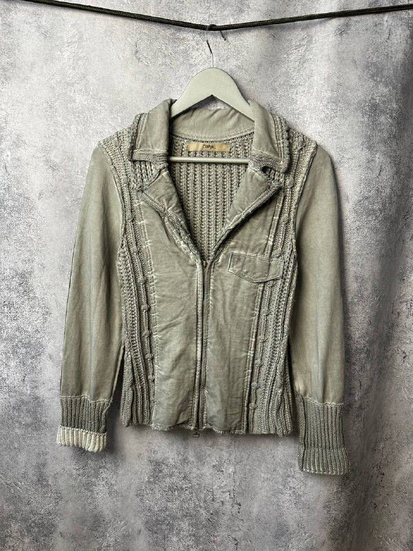 Elisa Cavaletti Bottega By Elisa Cavaletti Avant-Garde Knit Cardigan Jacket Size M / US 6-8 / IT 42-44 - 1 Thumbnail