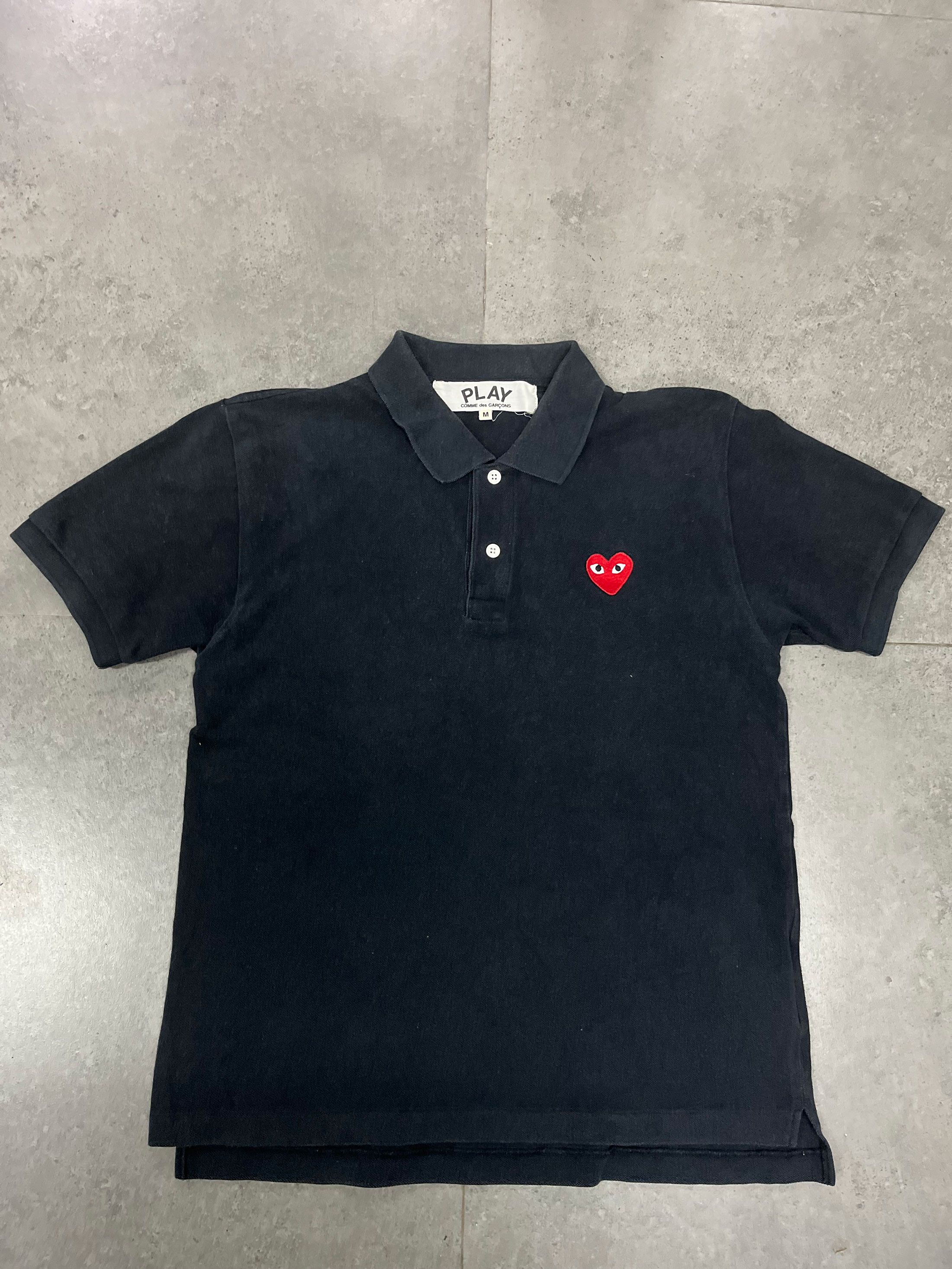 Comme des Garcons × Japanese Brand Comme des Garcons Short Sleeve Polos Size US M / EU 48-50 / 2 - 1 Thumbnail