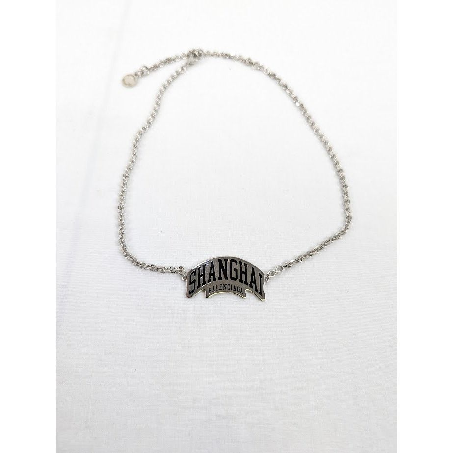 Balenciaga o1rshd1 Size: OS / Shanghai Necklace in Silver Size ONE SIZE - 2 Thumbnail