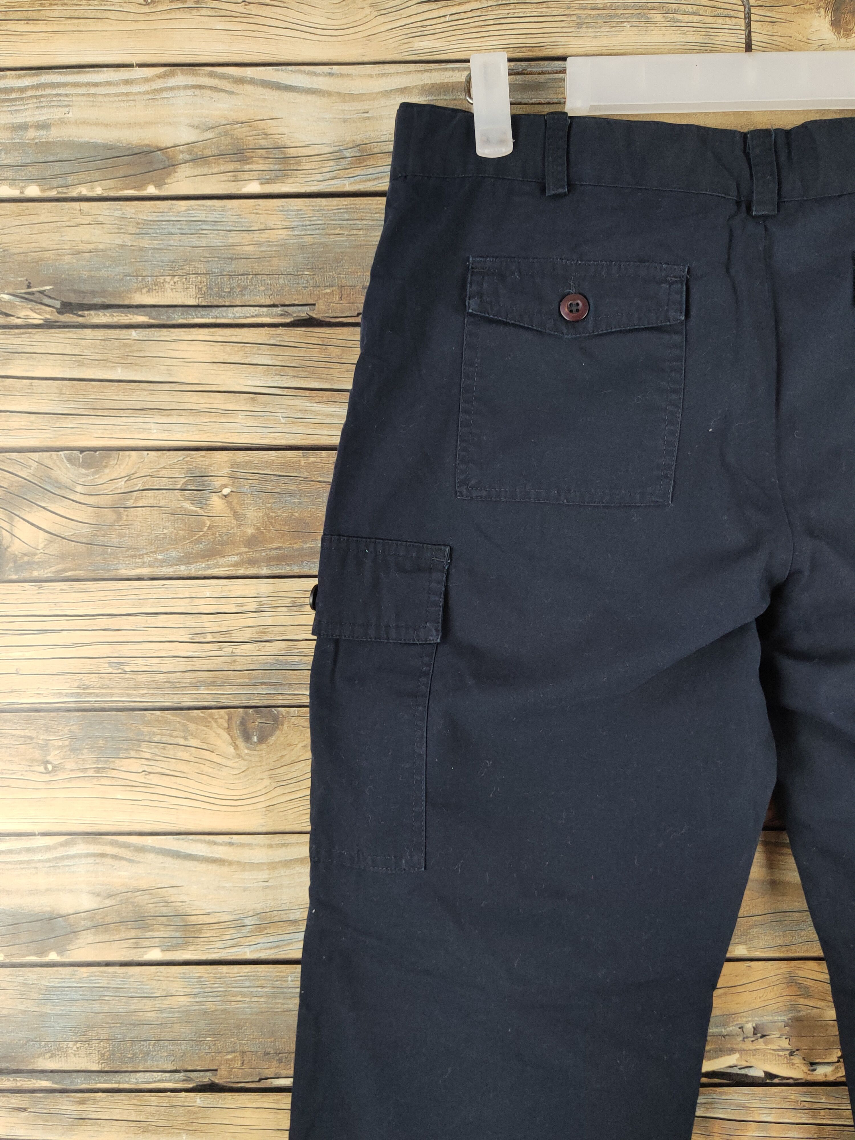Other DL Cinema Black Multipocket Tactical Cargo Pants #895 Size 30" / US 8 / IT 44 - 8 Thumbnail