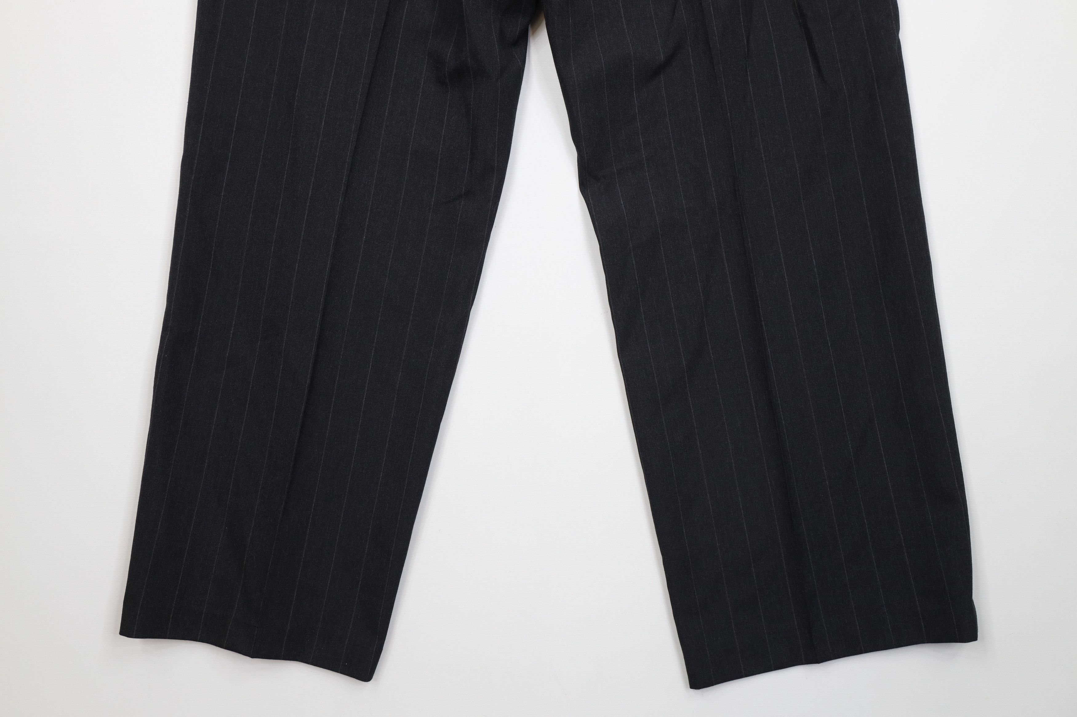Vintage Vintage 70s Streetwear Pinstriped Wide Leg Chino Pants USA Size US 34 / EU 50 - 10 Thumbnail