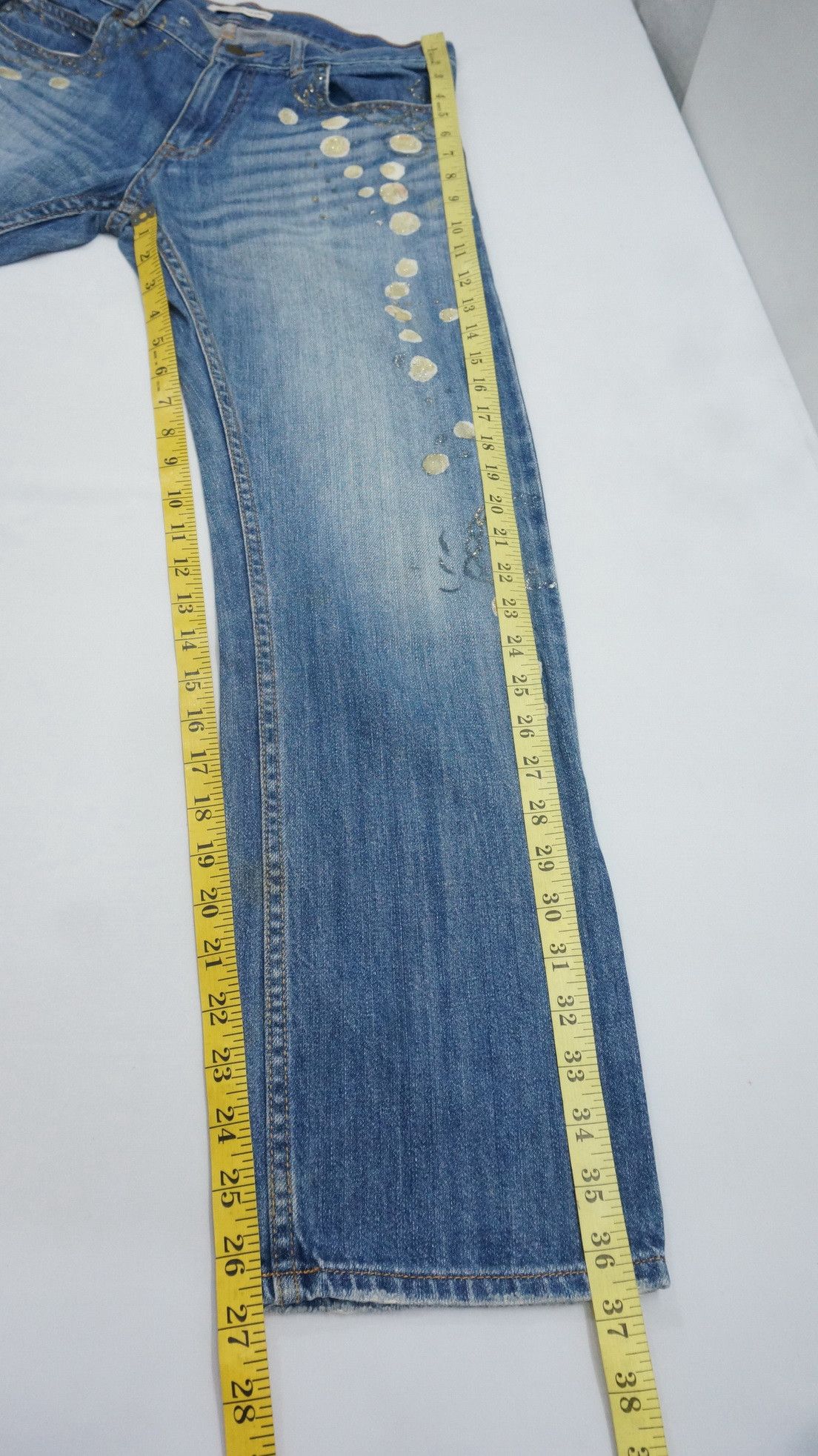 Issey Miyake Rare 🔥 TSUMORI CHISATO Vintage Soft Denim Size 30" / US 8 / IT 44 - 11 Thumbnail