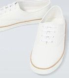 Saint Laurent Paris o1y0325 Low-Top Sneakers in White Size US 9 / EU 42 - 4 Thumbnail